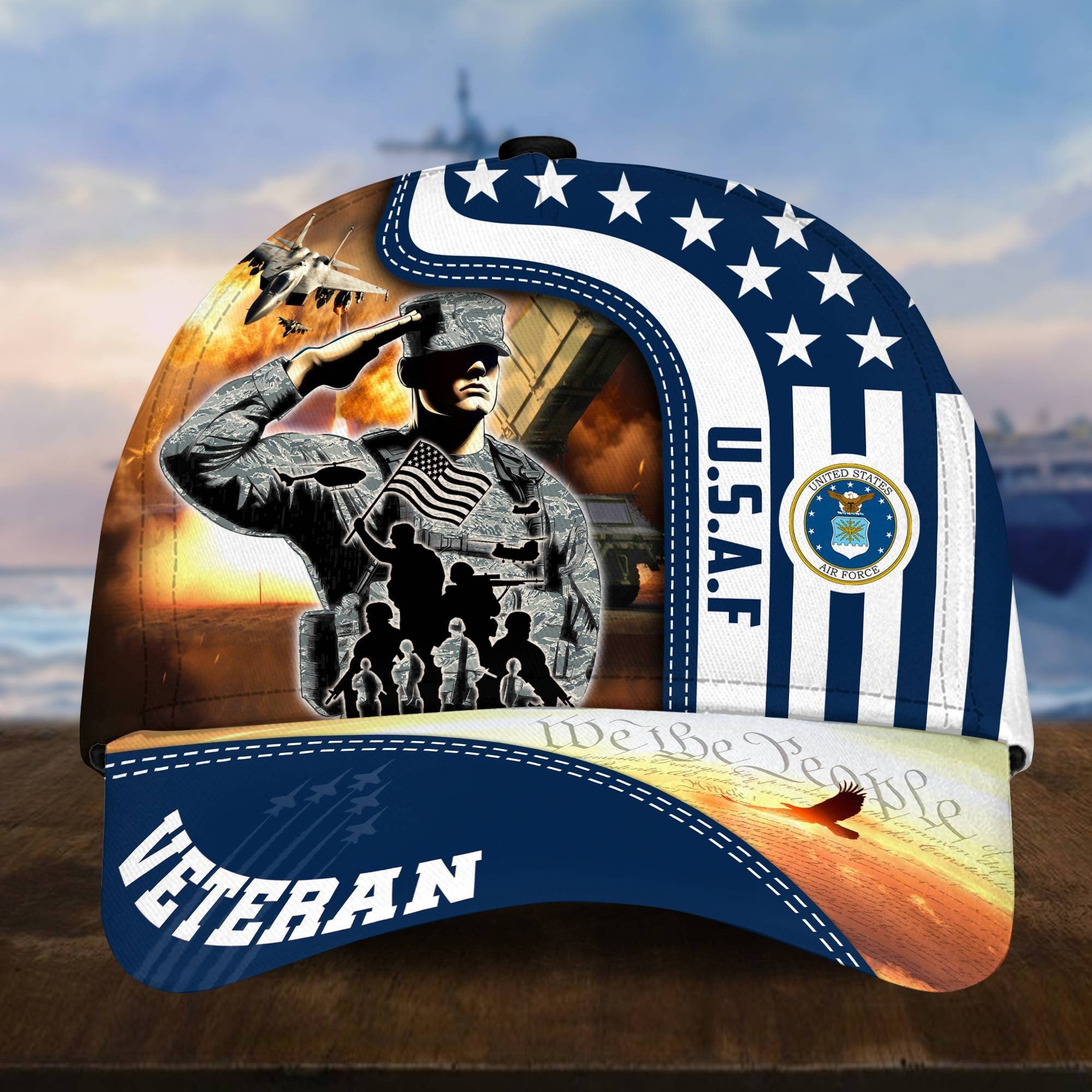 Premium Honoring All Who Served US Veterans Cap, Hat Gifts For Independence Day, Veterans Day APVC210601