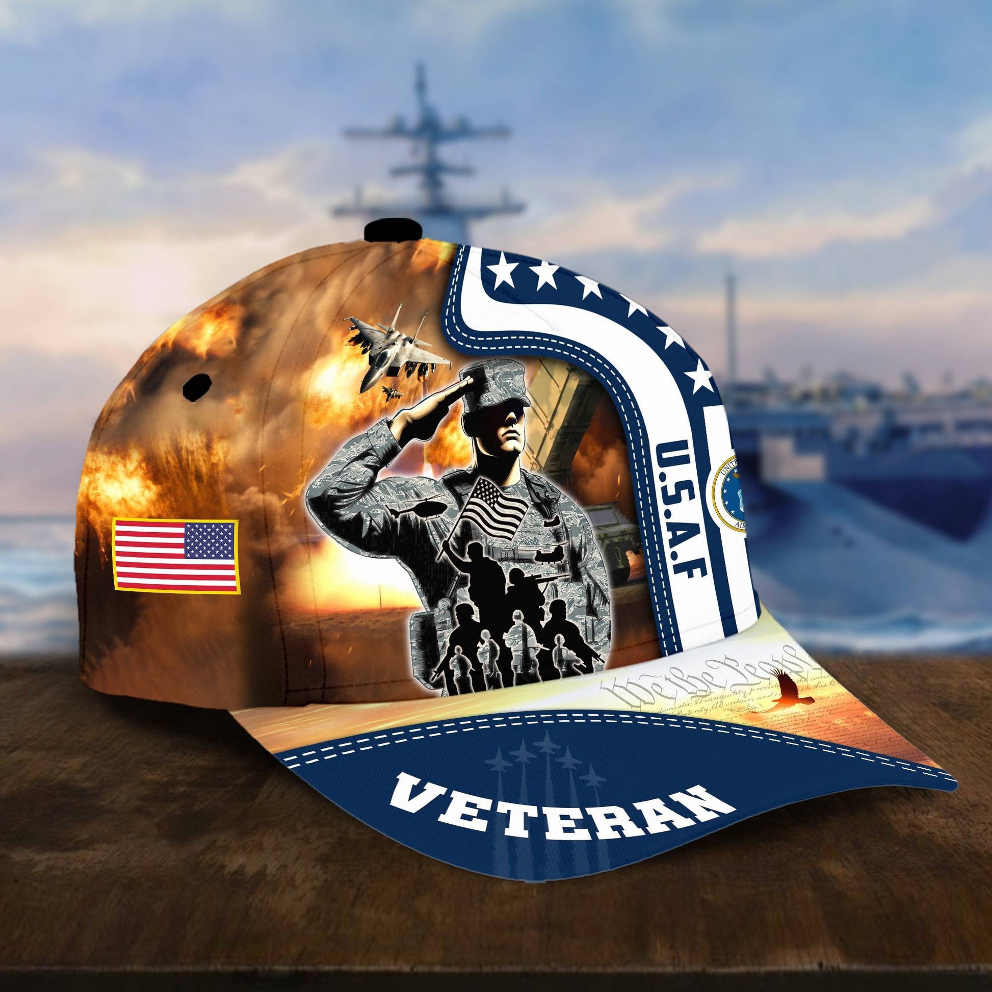 Premium Honoring All Who Served US Veterans Cap, Hat Gifts For Independence Day, Veterans Day APVC210601