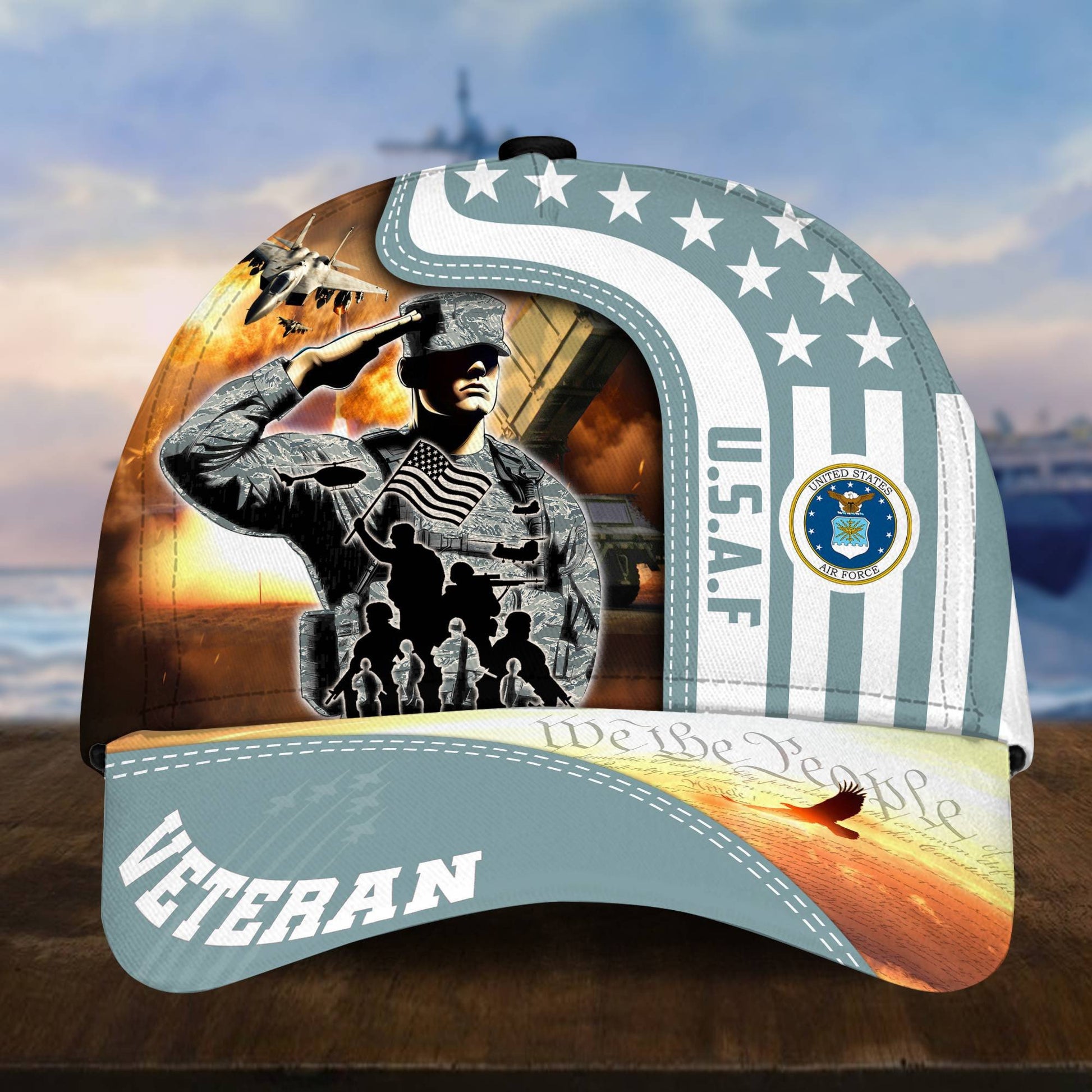 Premium Honoring All Who Served US Veterans Cap, Hat Gifts For Independence Day, Veterans Day APVC210601