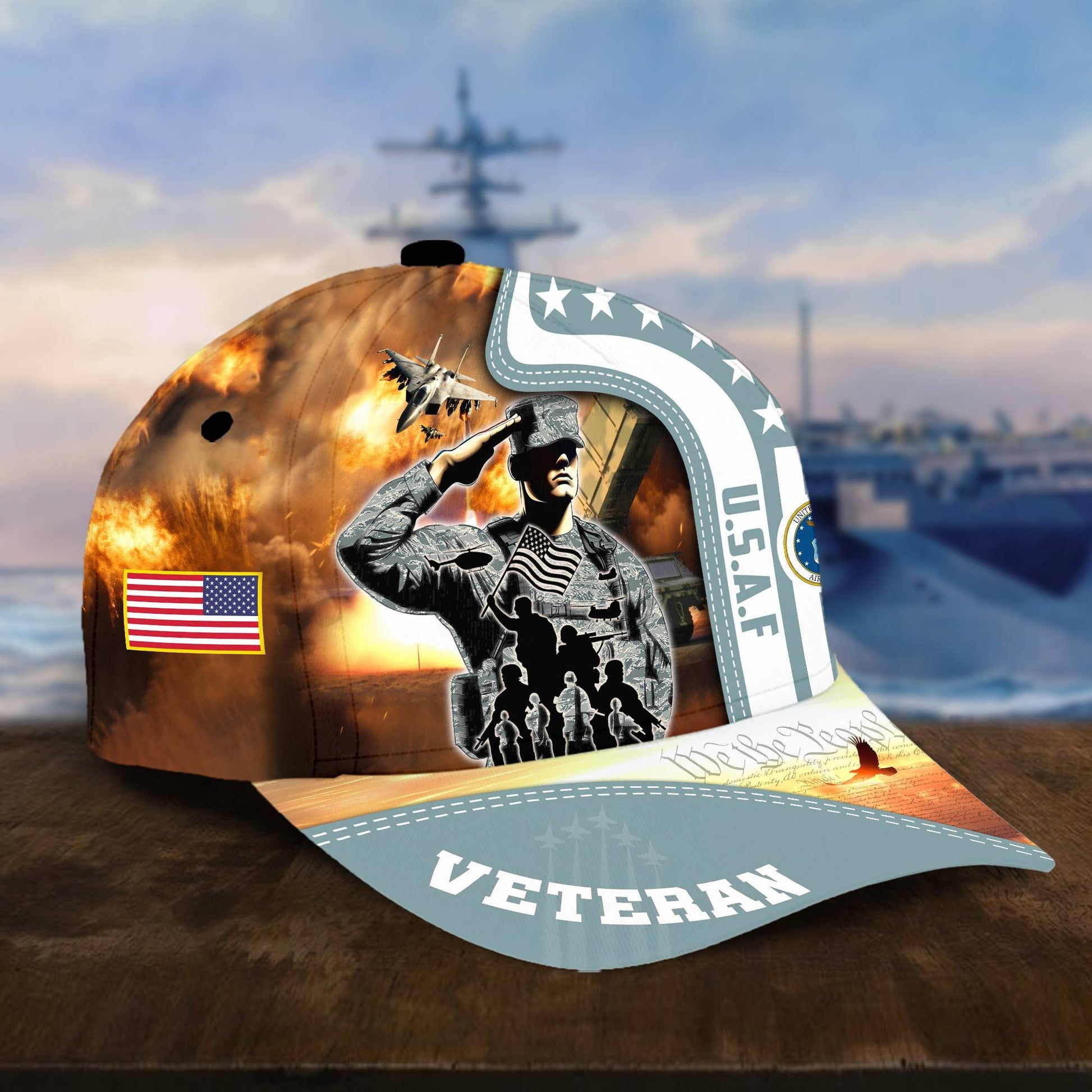Premium Honoring All Who Served US Veterans Cap, Hat Gifts For Independence Day, Veterans Day APVC210601