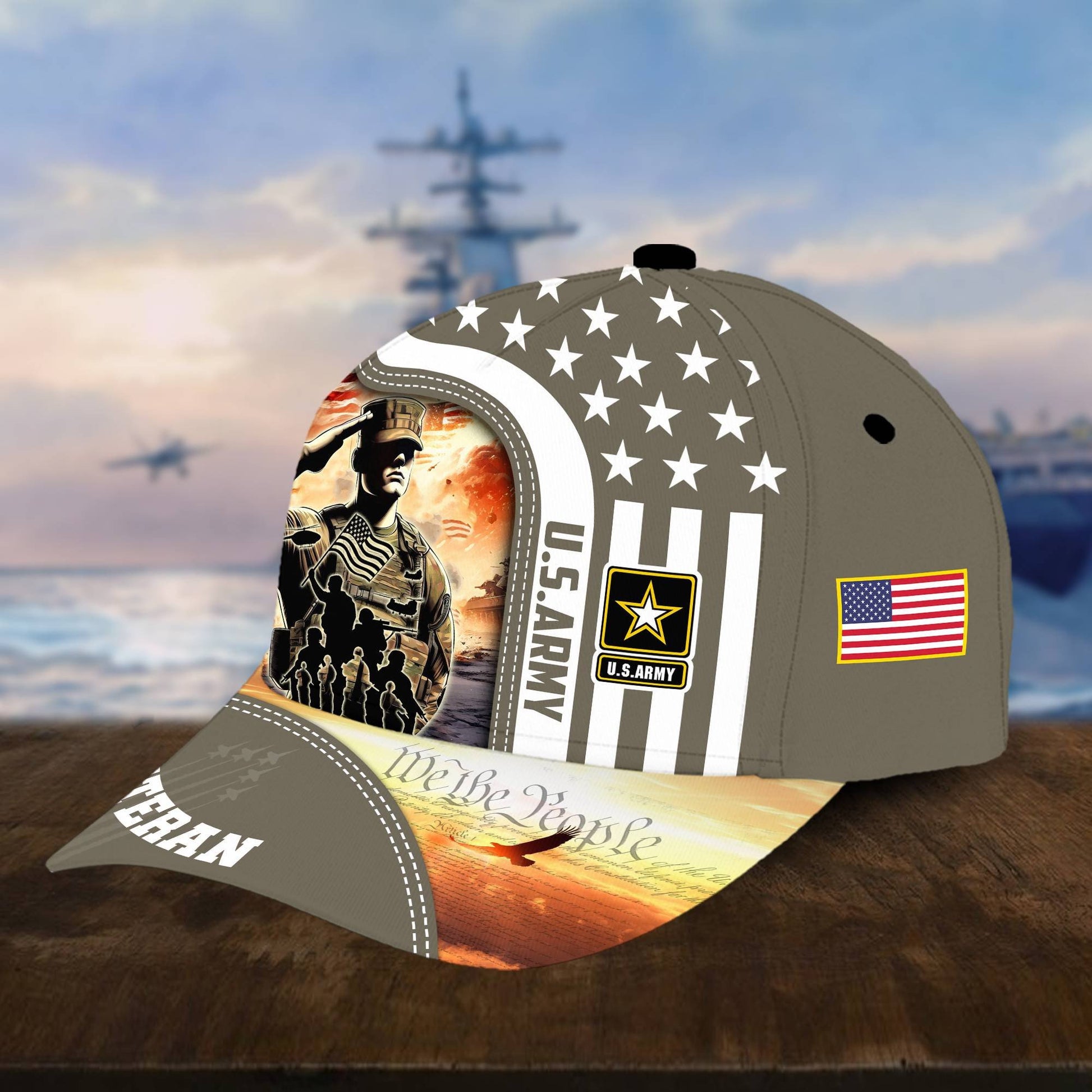 Premium Honoring All Who Served US Veterans Cap, Hat Gifts For Independence Day, Veterans Day APVC210601