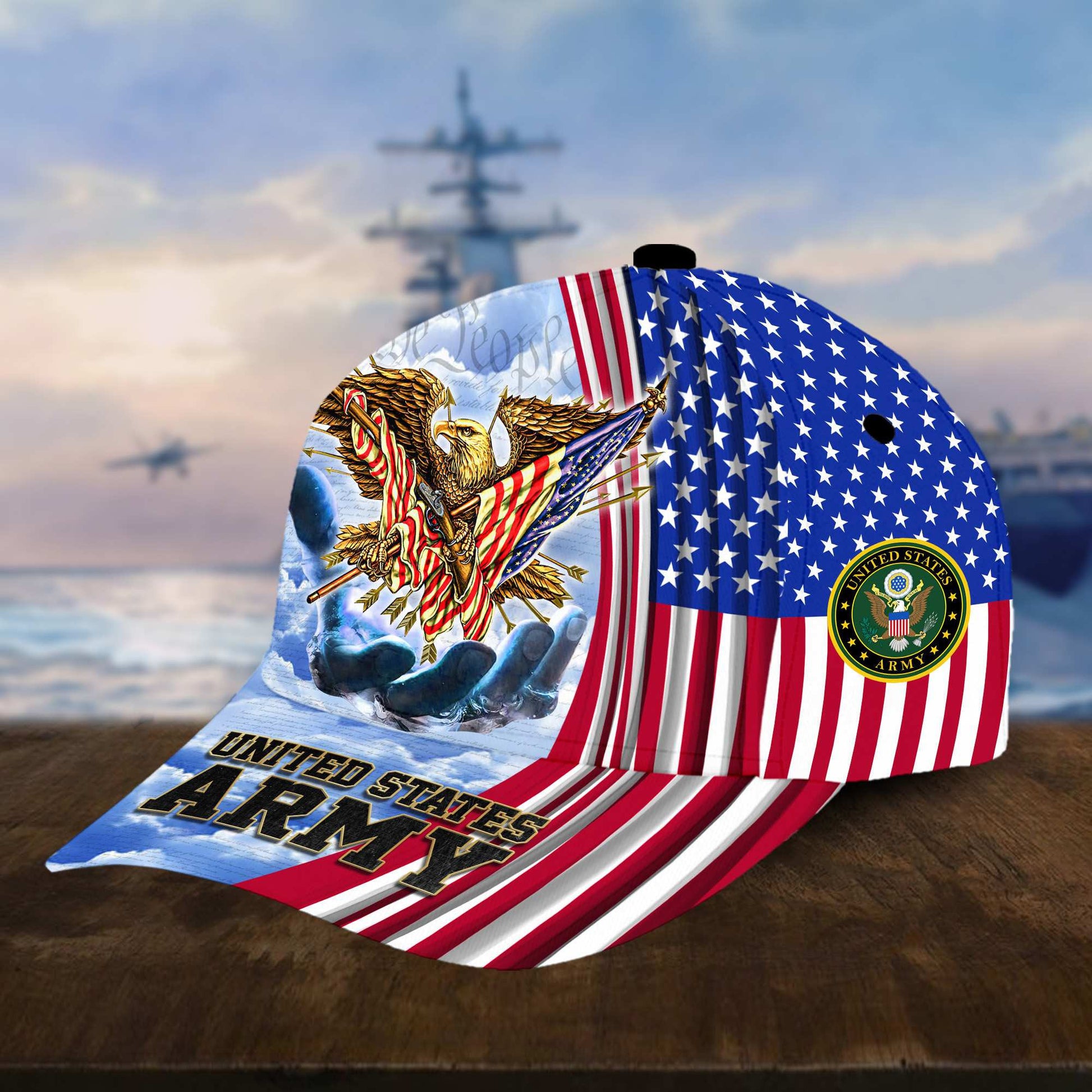 Premium American Pride US Veterans Cap APVC060601