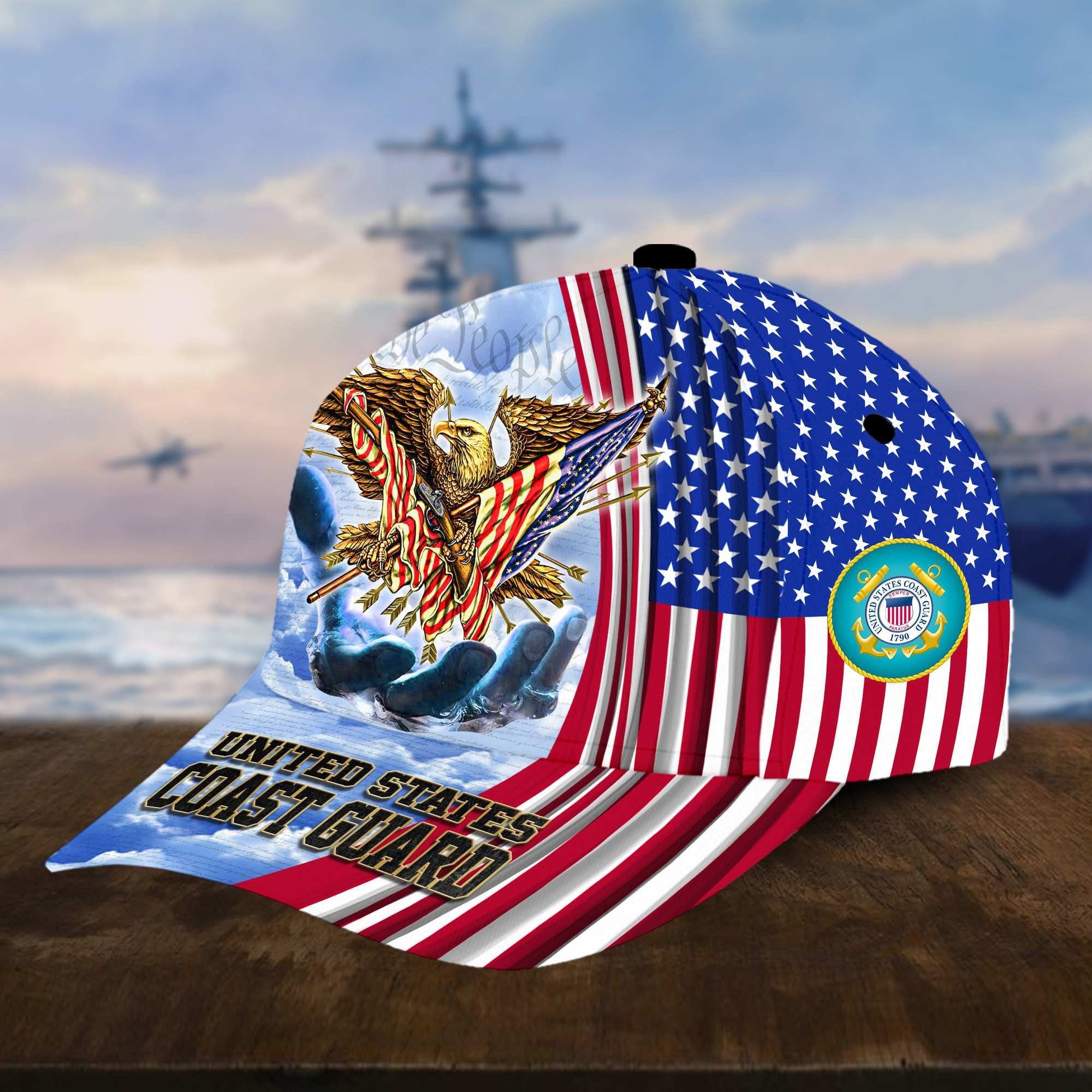Premium American Pride US Veterans Cap APVC060601