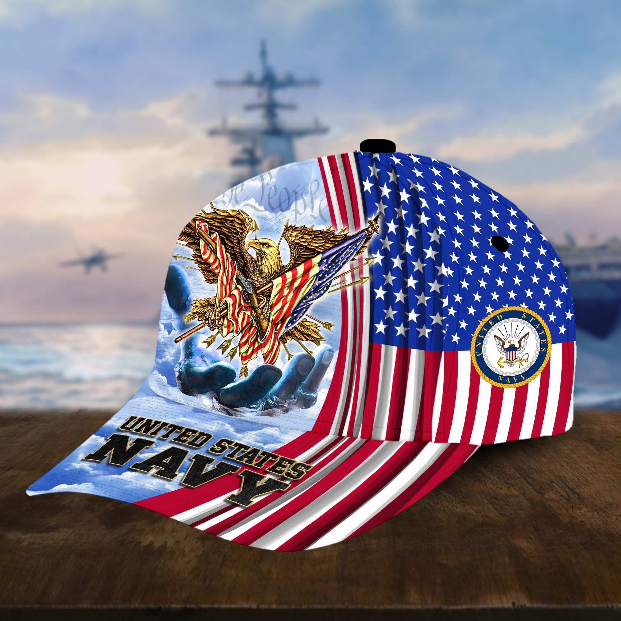 Premium American Pride US Veterans Cap APVC060601