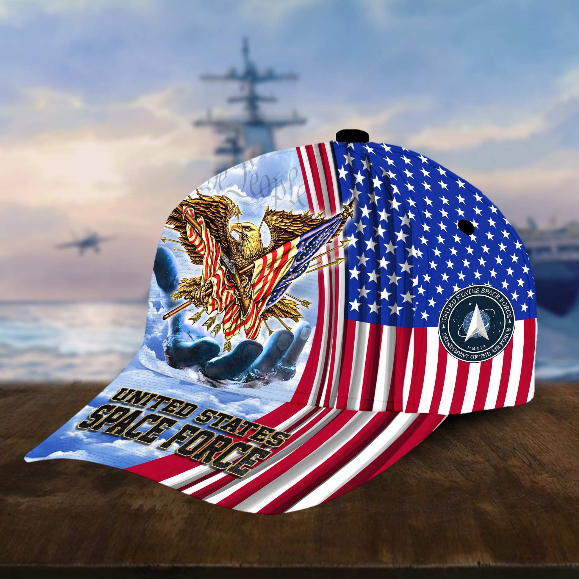 Premium American Pride US Veterans Cap APVC060601