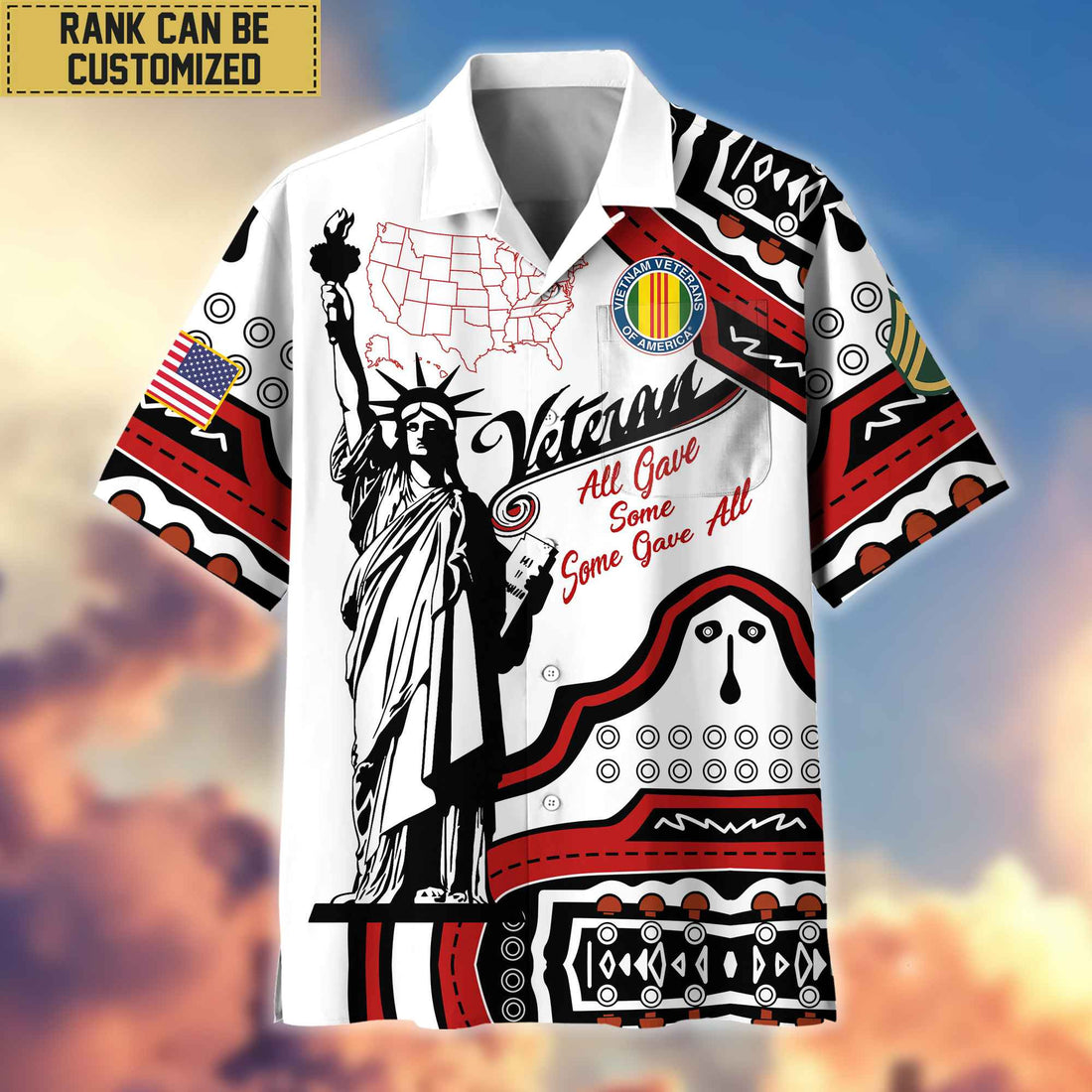 Premium Custom Vietnam Veteran Hawaii Shirt With Pocket, Gifts For Veterans Day, Father's Day, Gifts for Vietnam Veteran VPVC400906