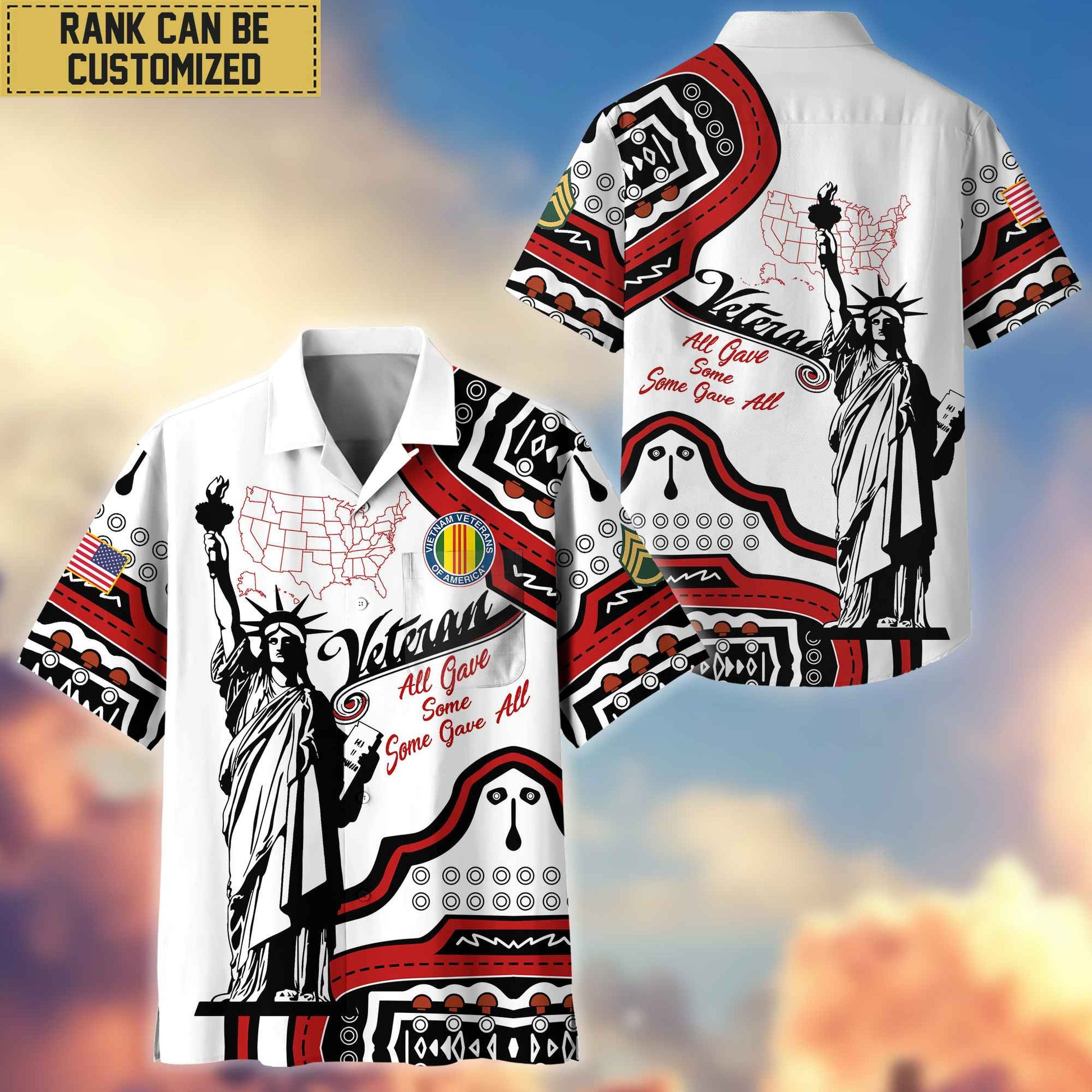Premium Custom Vietnam Veteran Hawaii Shirt With Pocket, Gifts For Veterans Day, Father's Day, Gifts for Vietnam Veteran VPVC400906