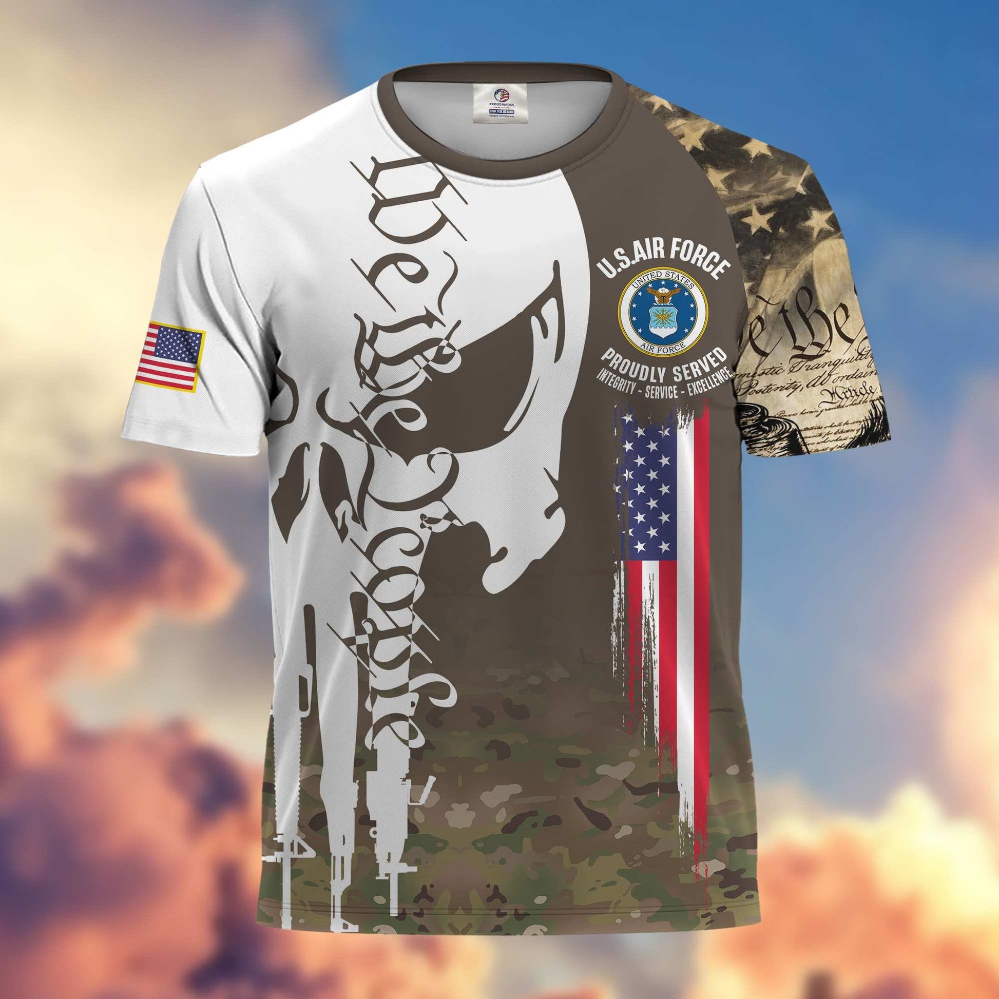 Premium My Time In Uniform Is Over But Being A Veteran Never Ends US Veterans T-Shirt APHN300701