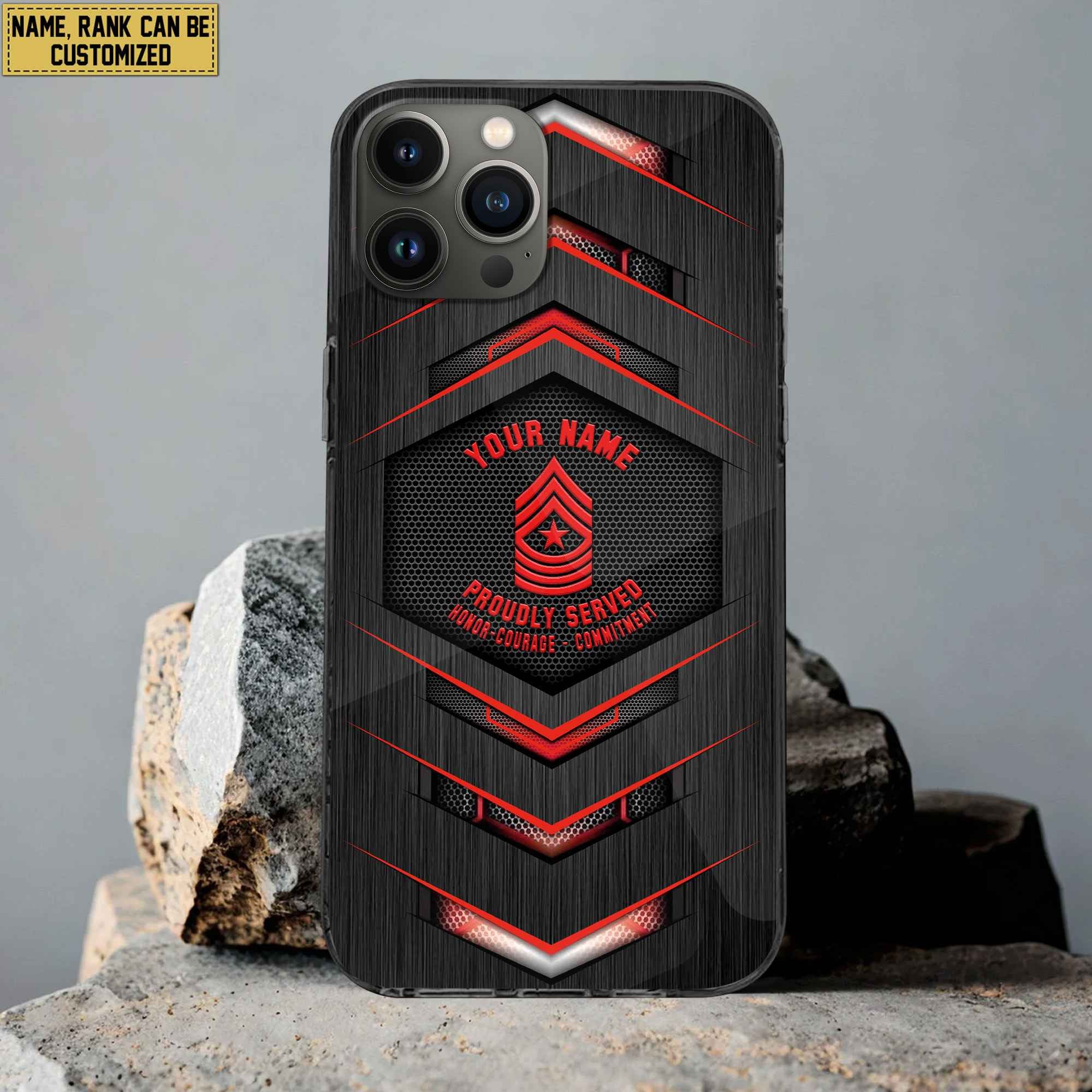 USMC Phone Case, Gifts For US Marine Veteran, Gifts For Veterans Day, Father's Day VPVC501003