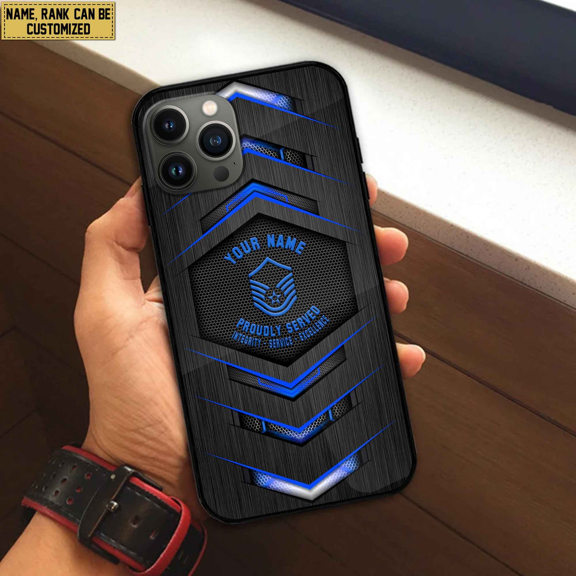 USAF Phone Case, Gifts For US Air Force Veteran, Gifts For Veterans Day, Father's Day VPVC501004