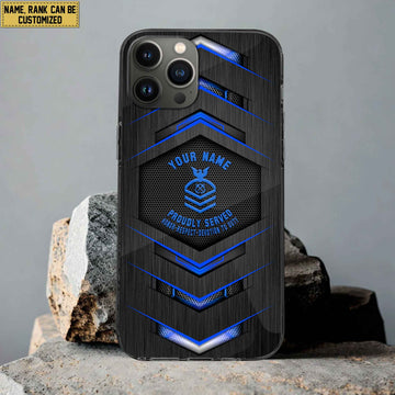 USCG Phone Case, Gifts For US Coast Guard Veteran, Gifts For Veterans Day, Father's Day VPVC501005