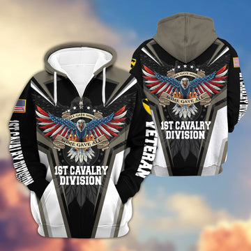 1st Cavalry Division Zip Hoodie, Gifts For Dad, For Husband VPVC602901