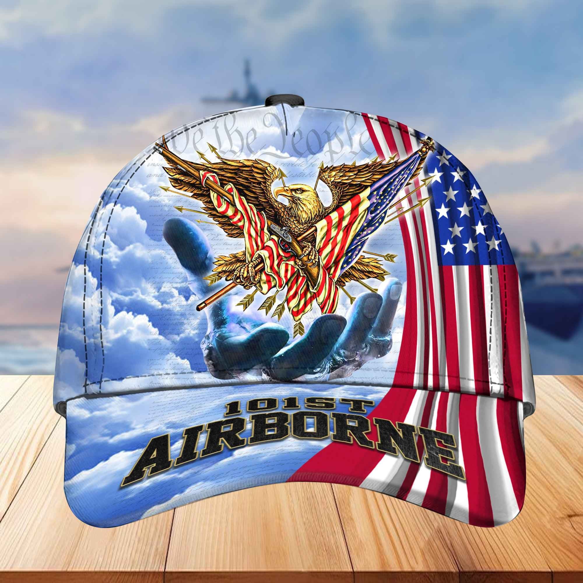 Premium 101st Airborne Division Cap, Gifts for US Veteran VPVC002903
