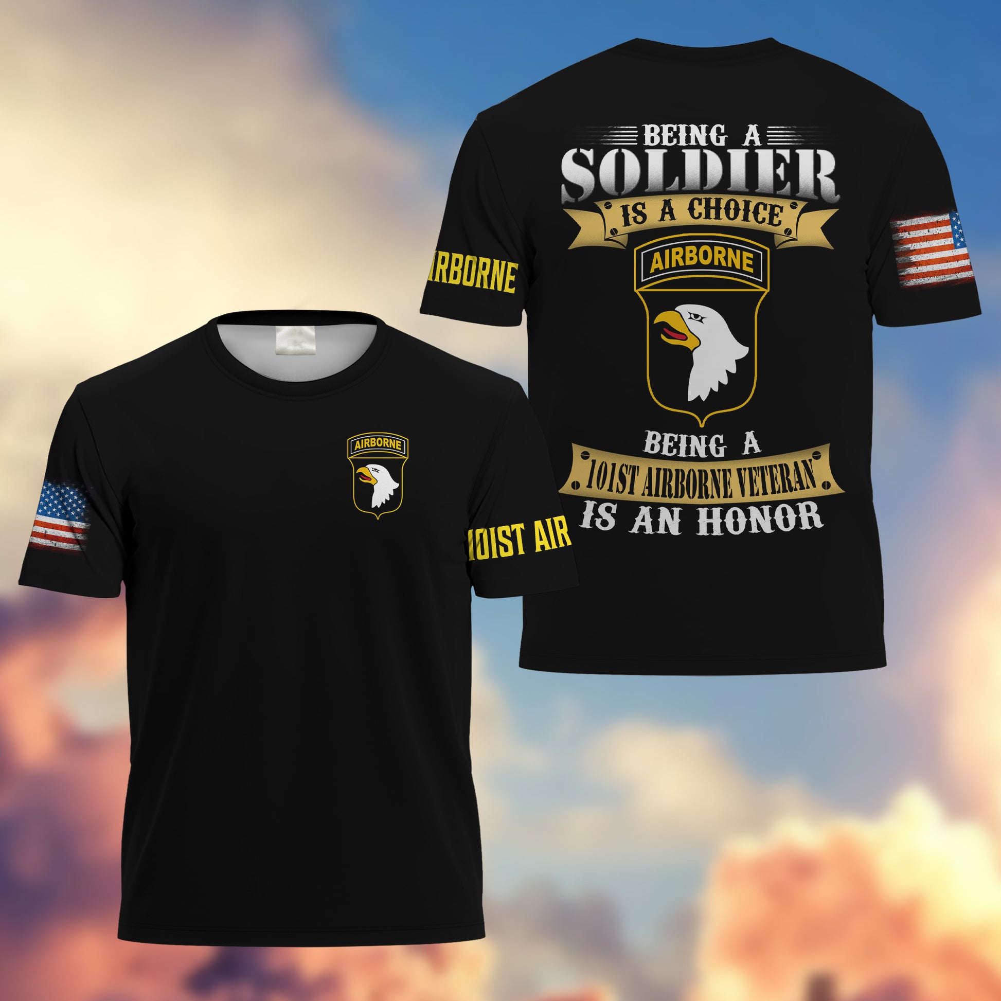 Premium 101st Airborne Division T-Shirt VPVC900003