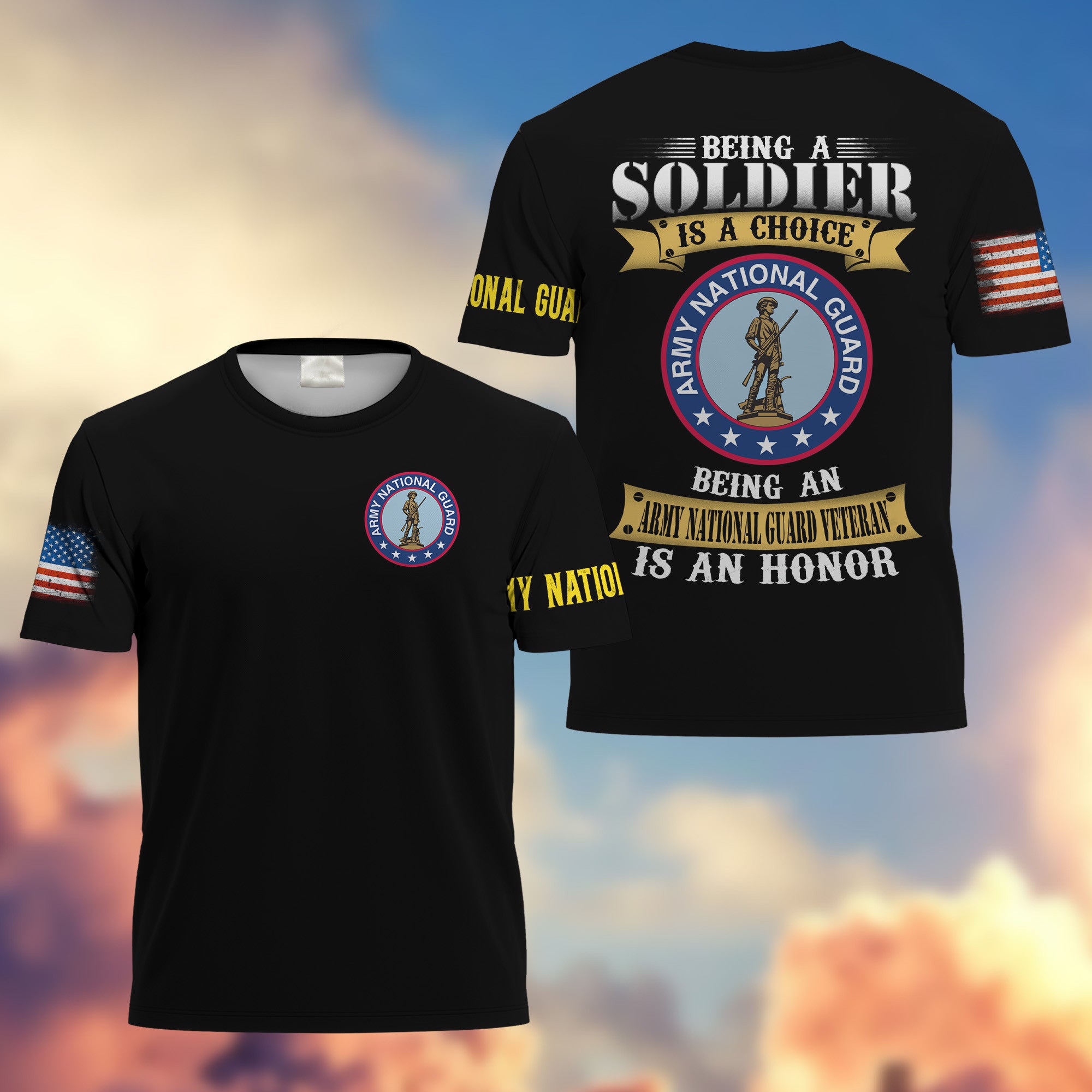 Premium Army National Guard T-Shirt VPVC900004