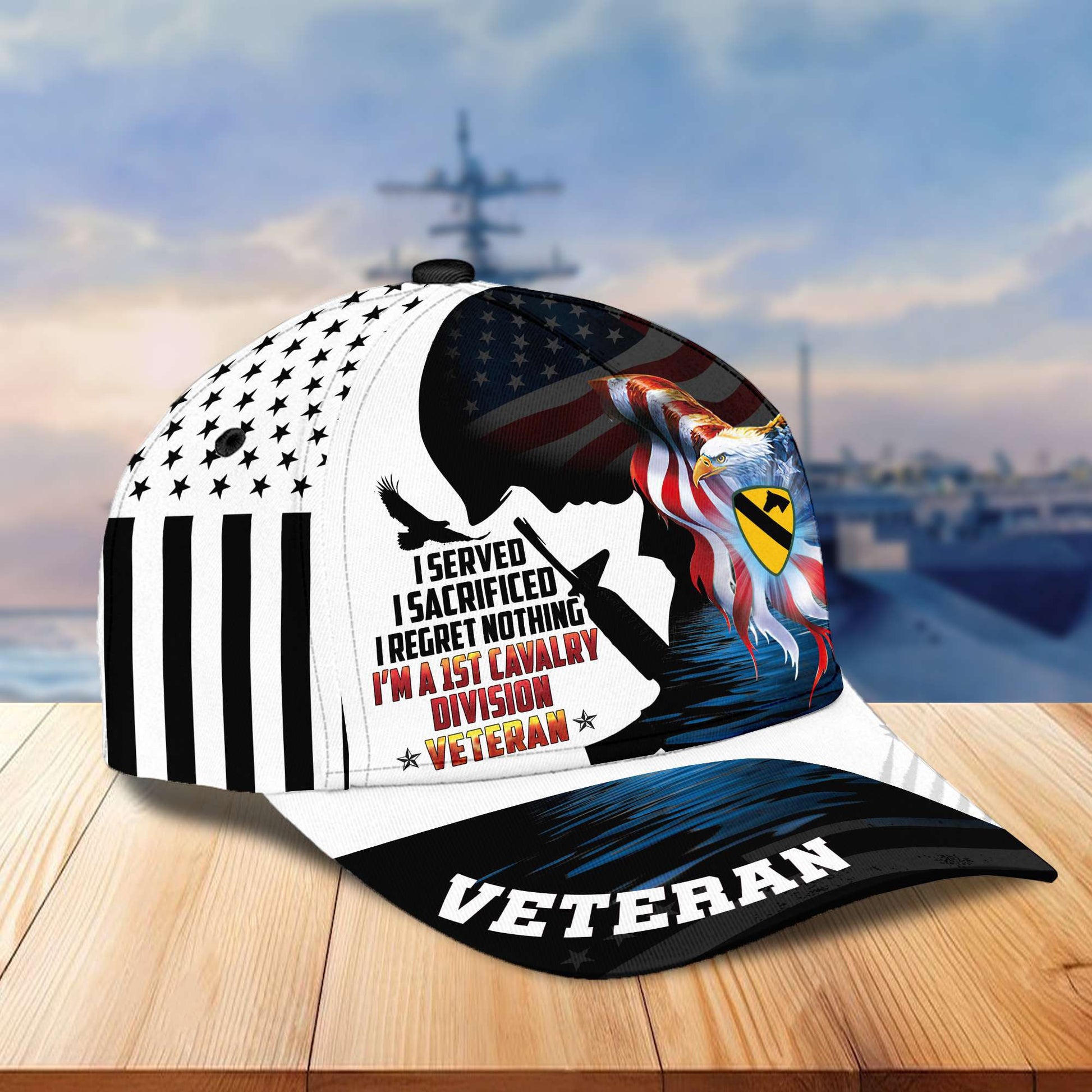 Premium 1st Cavalry Division Cap, Gifts for Dad, Gifts for Husband VPVC003001