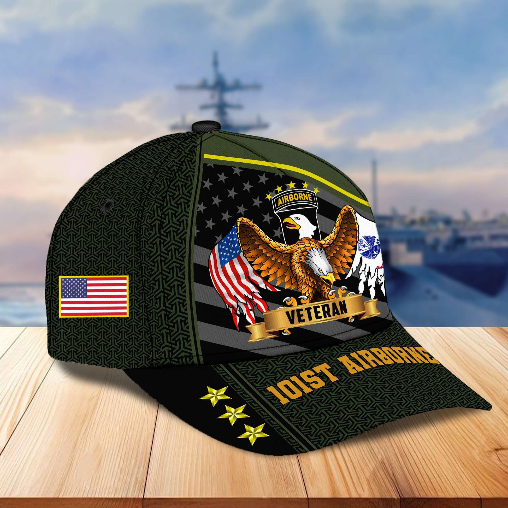 Premium 101st Airborne Division Cap, Gifts for US Veteran VPVC003103