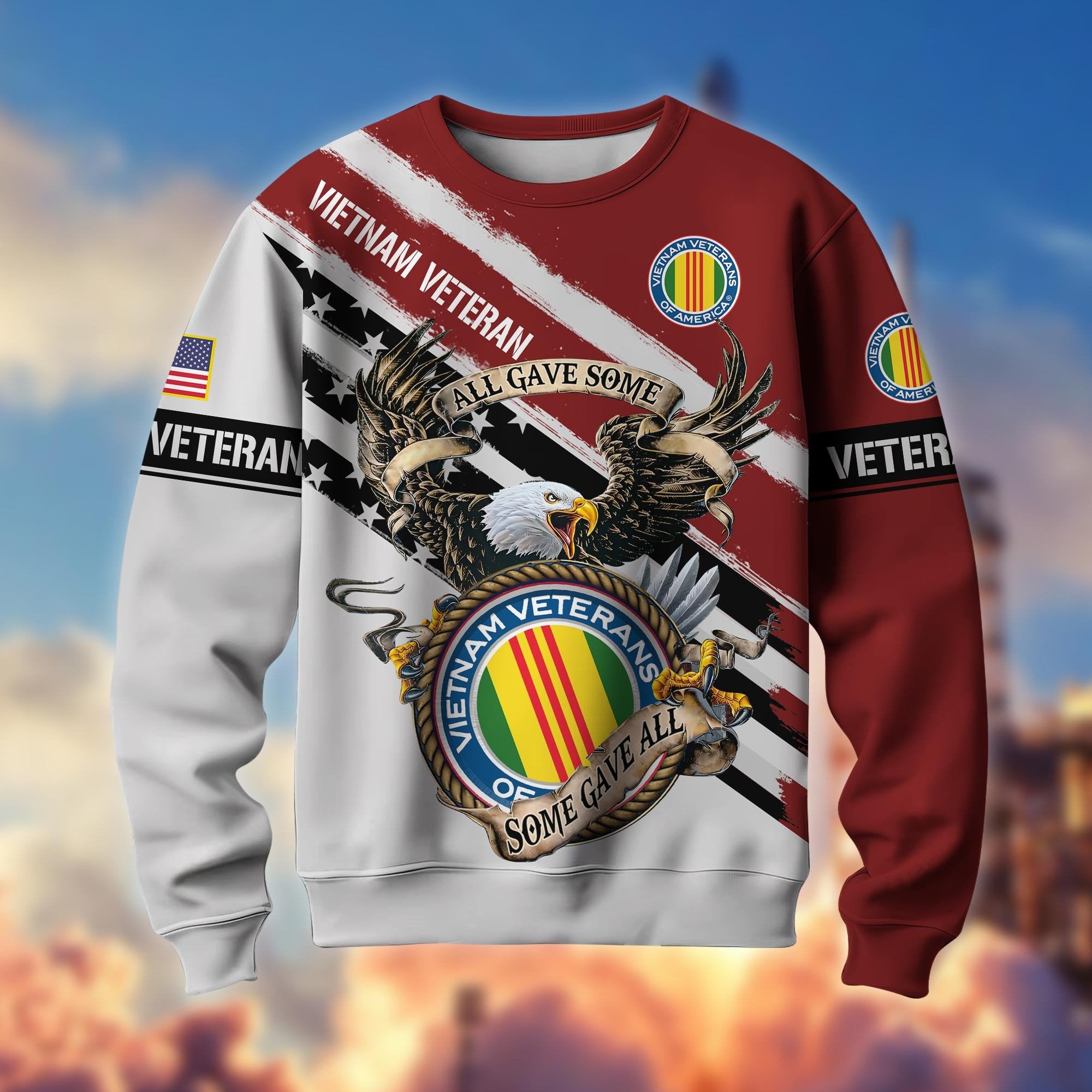 Premium Honoring All Who Served US Veterans Sweatshirt APVC161101