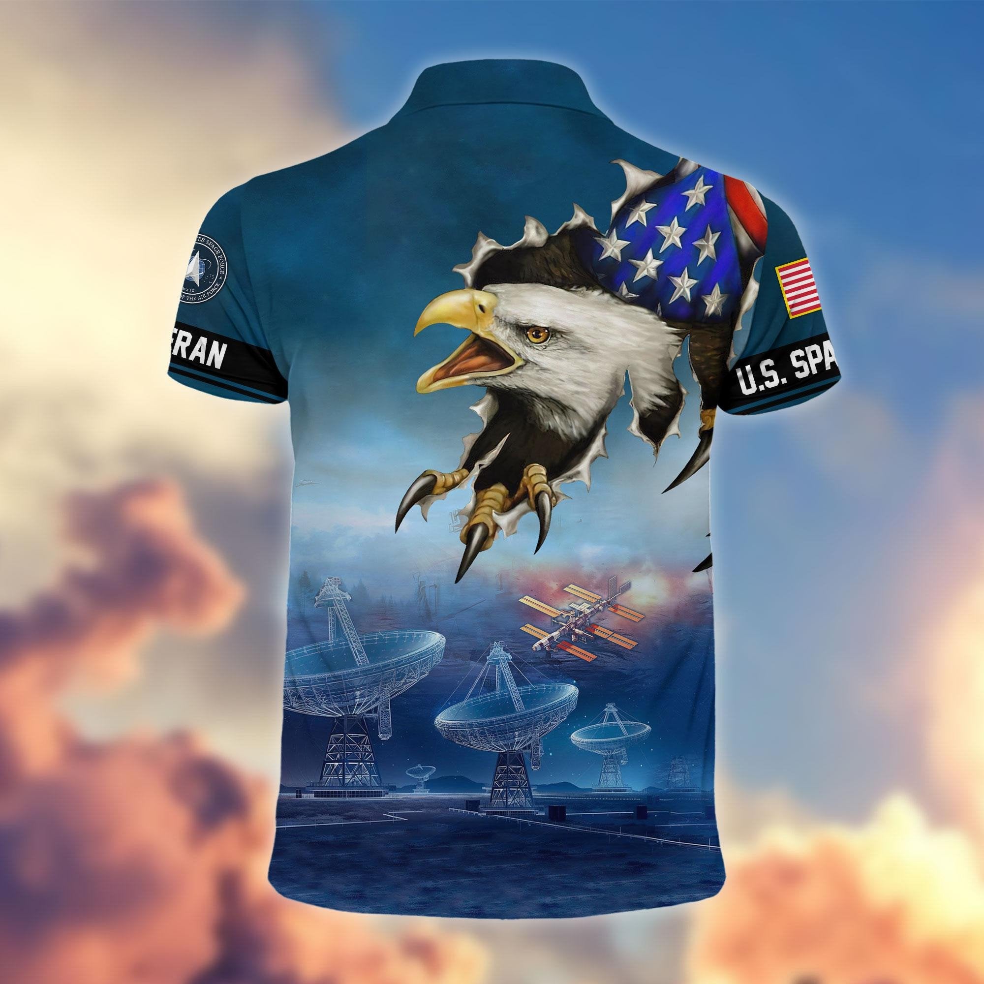 Premium US Veterans Polo Shirt, Gifts For Veterans Day, Gifts For Dad, Gifts For Husband Veteran APHN060811