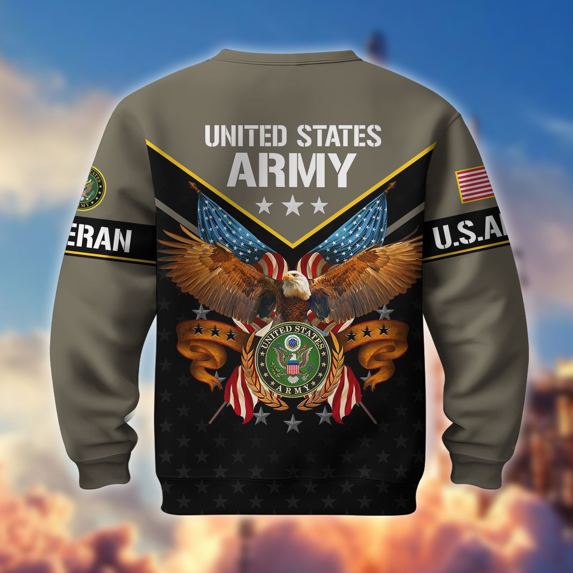 Premium American Pride US Veterans Sweatshirt APVC230101