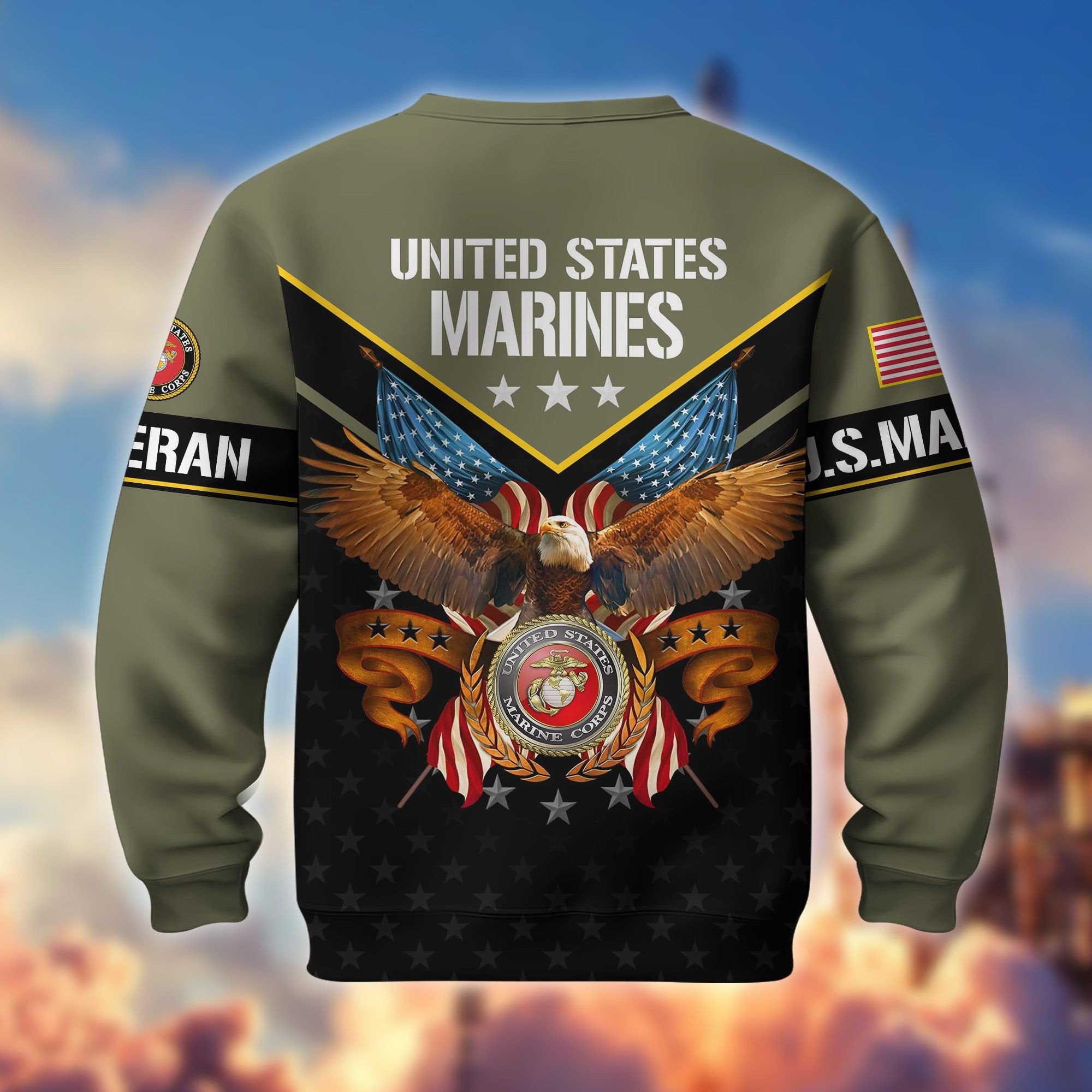 Premium American Pride US Veterans Sweatshirt APVC230101