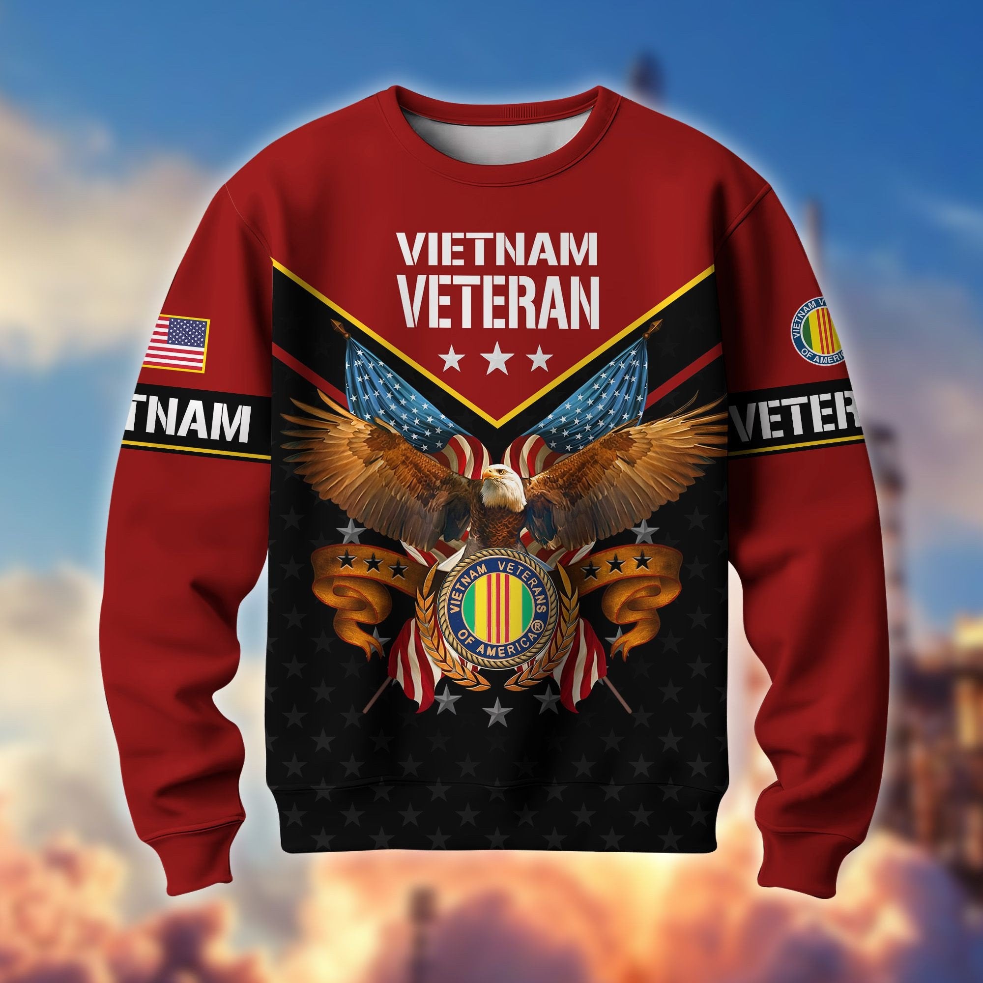 Premium American Pride US Veterans Sweatshirt APVC230101