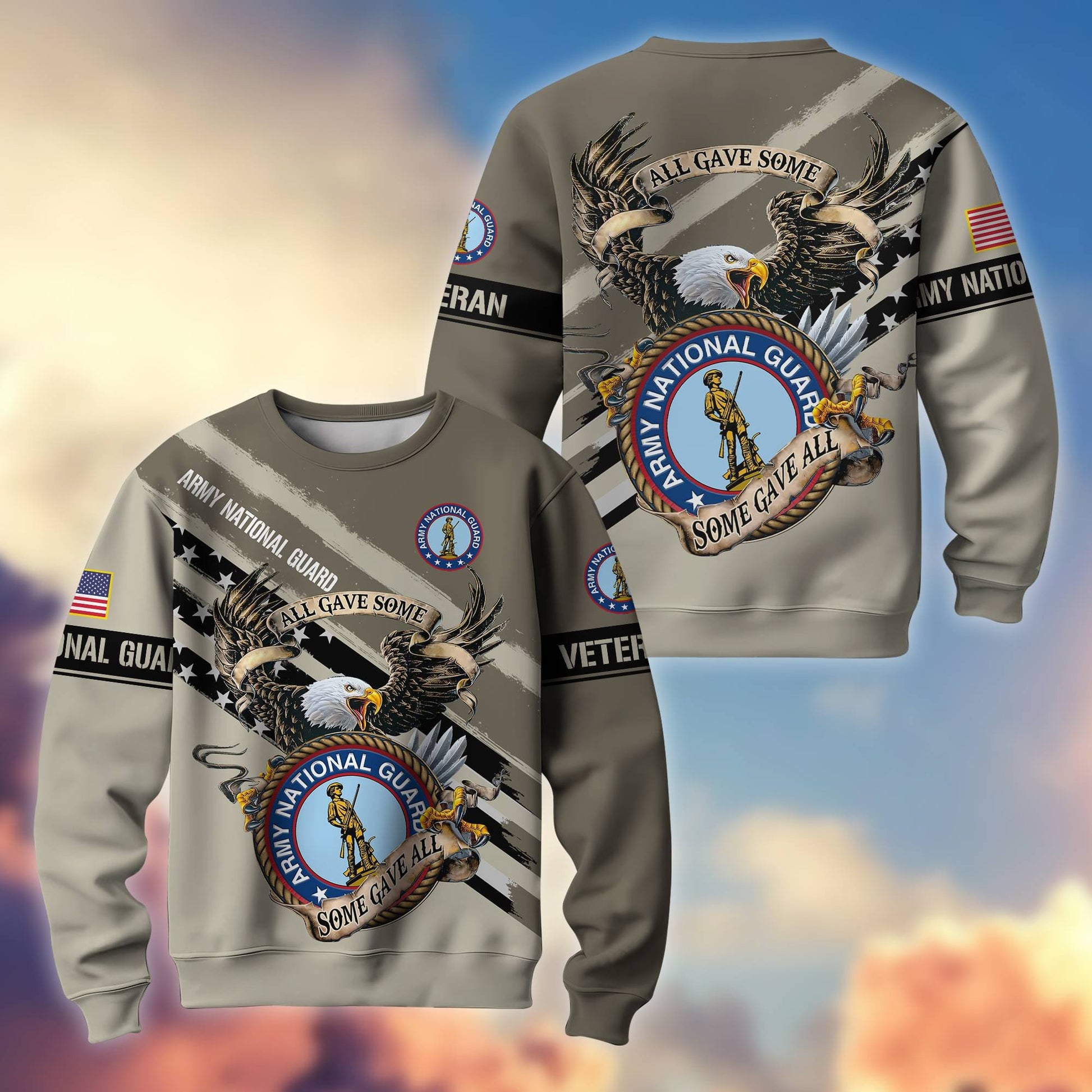 Premium Honoring All Who Served US Veterans Sweatshirt APVC161101