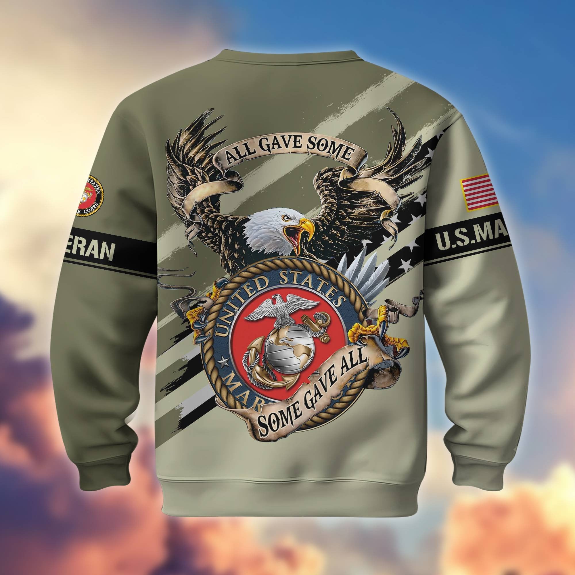 Premium Honoring All Who Served US Veterans Sweatshirt APVC161101