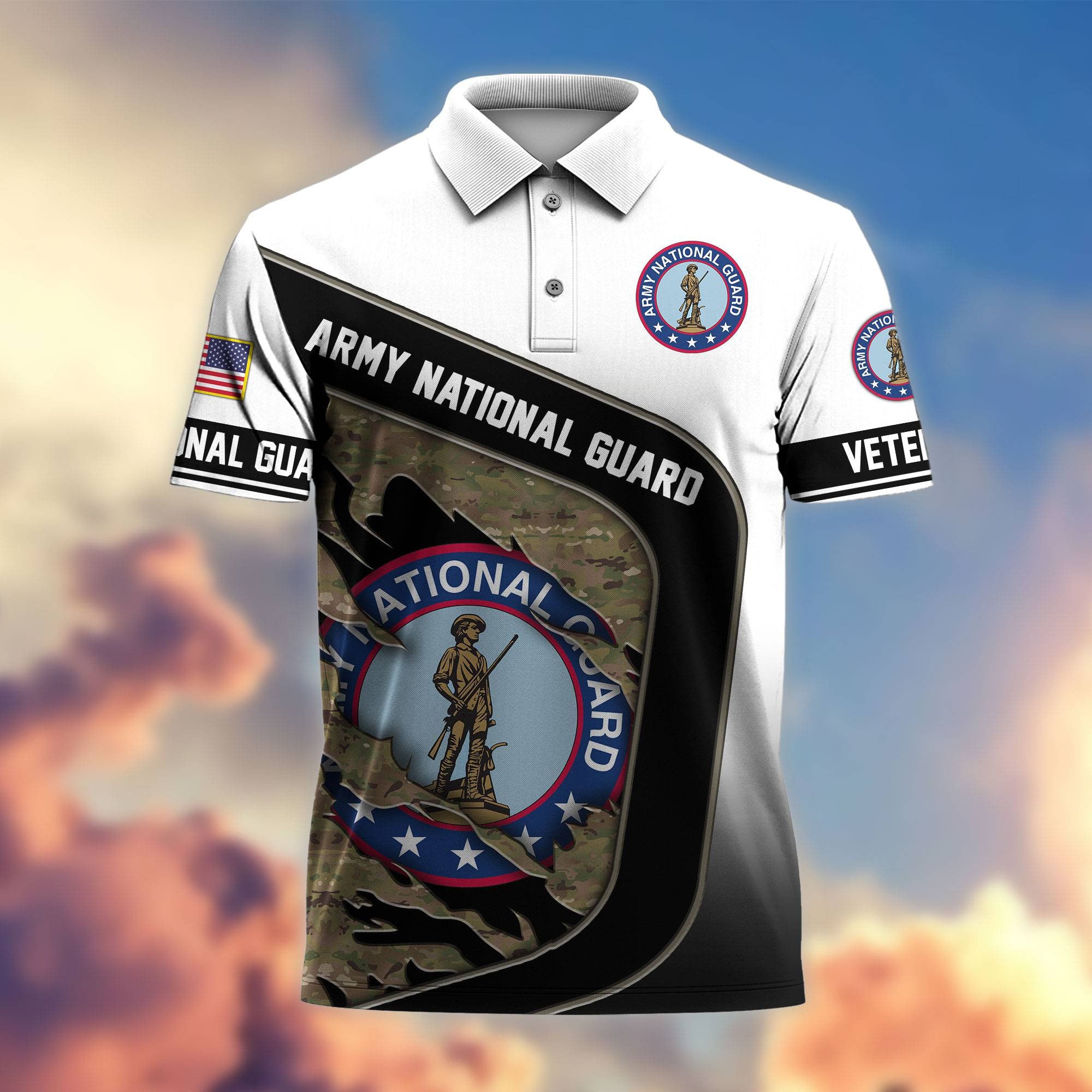 Premium US Veterans Polo Shirt, Gifts For Veterans Day, Gifts For Dad, Gifts For Husband Veteran APHN130811