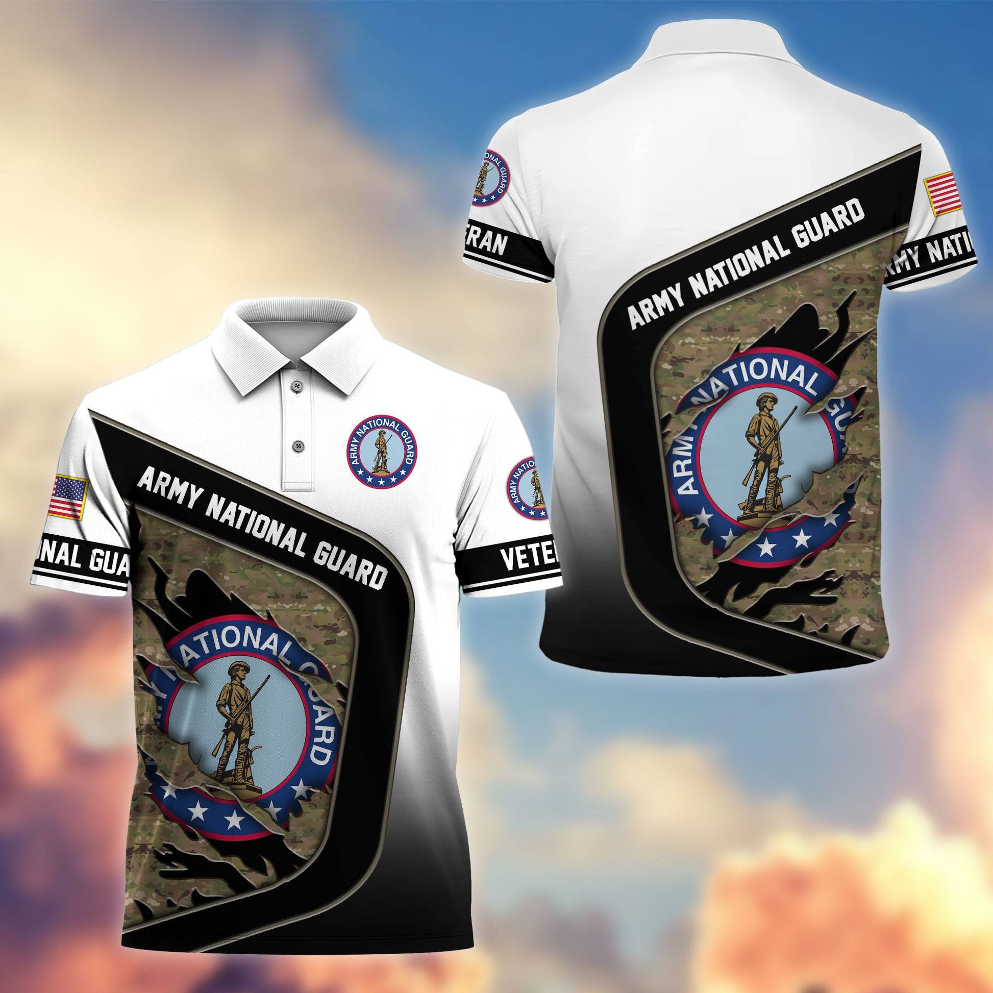 Premium US Veterans Polo Shirt, Gifts For Veterans Day, Gifts For Dad, Gifts For Husband Veteran APHN130811
