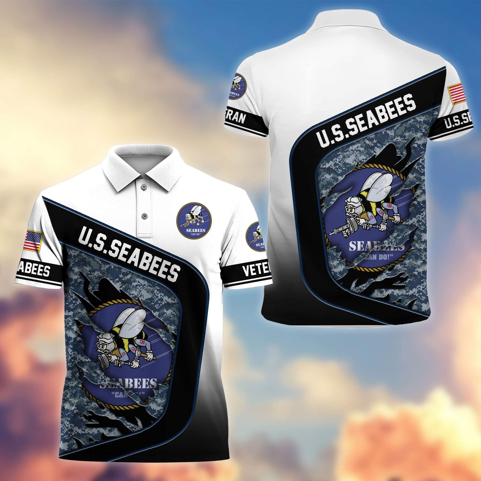 Premium US Veterans Polo Shirt, Gifts For Veterans Day, Gifts For Dad, Gifts For Husband Veteran APHN130811