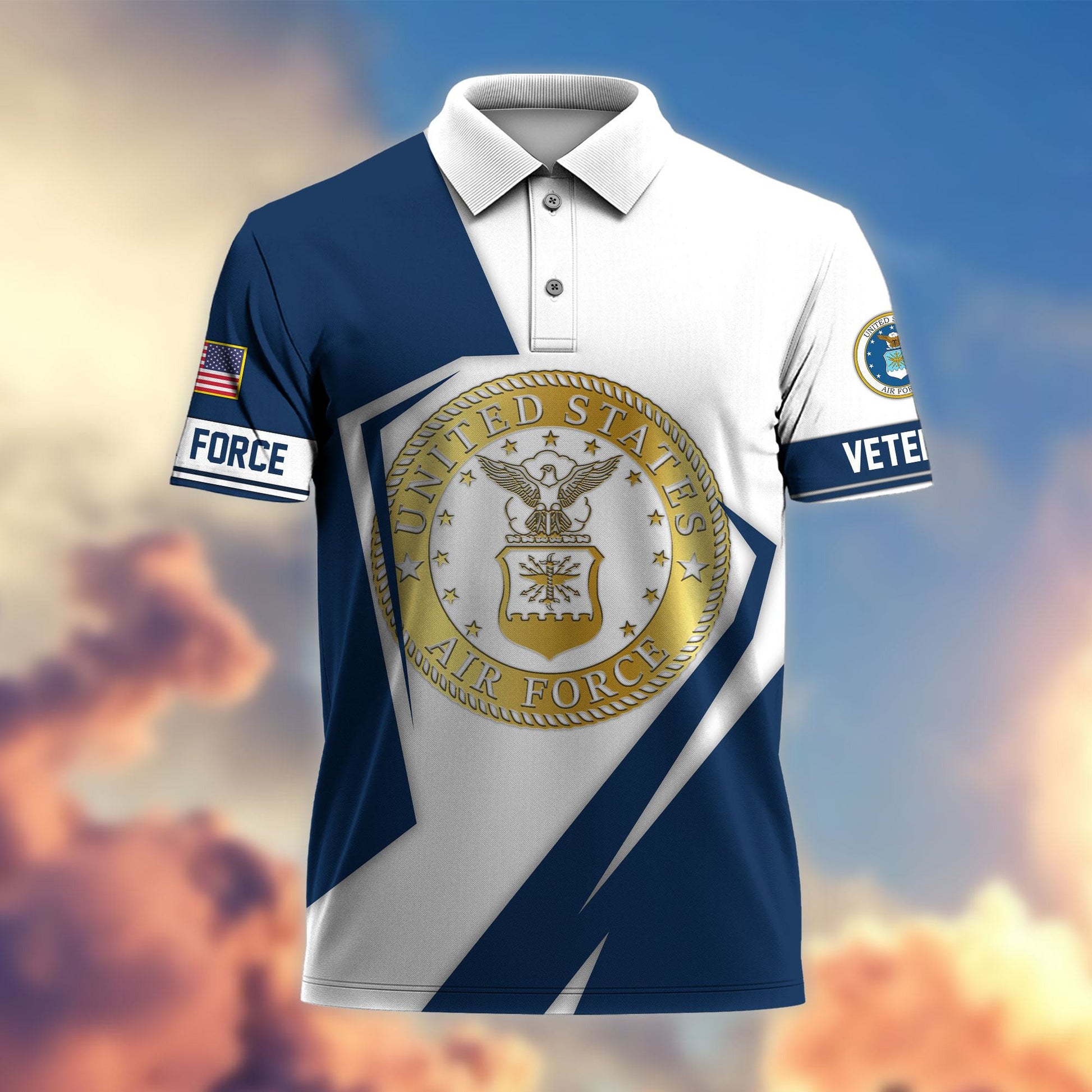 Premium US Veterans Polo Shirt, Gifts For Veterans Day APHN140812