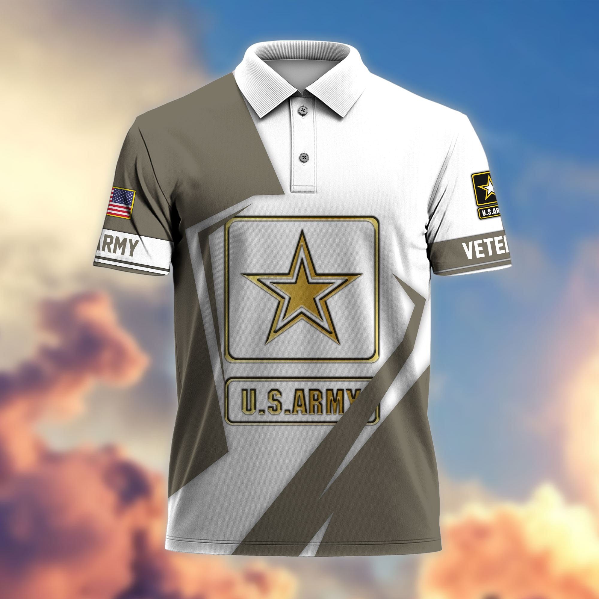 Premium US Veterans Polo Shirt, Gifts For Veterans Day APHN140812