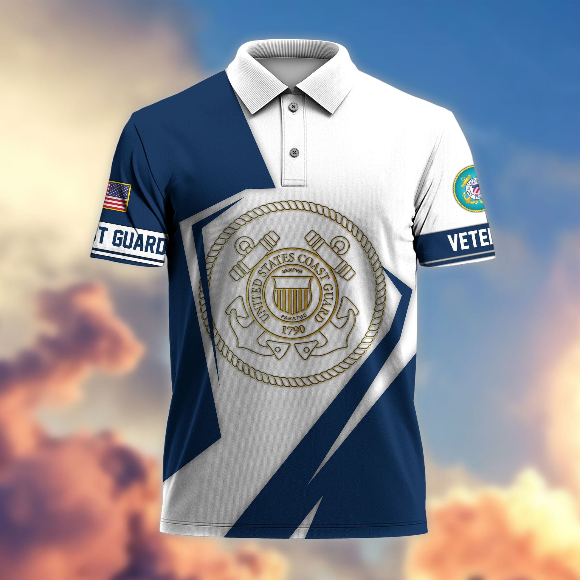 Premium US Veterans Polo Shirt, Gifts For Veterans Day APHN140812