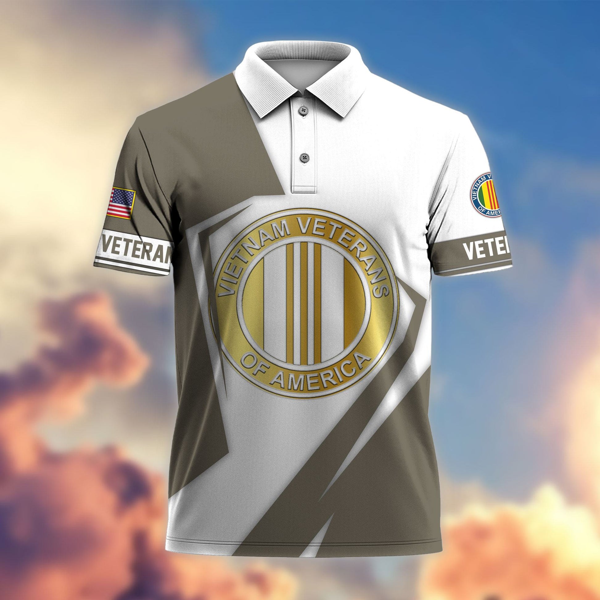 Premium US Veterans Polo Shirt, Gifts For Veterans Day APHN140812