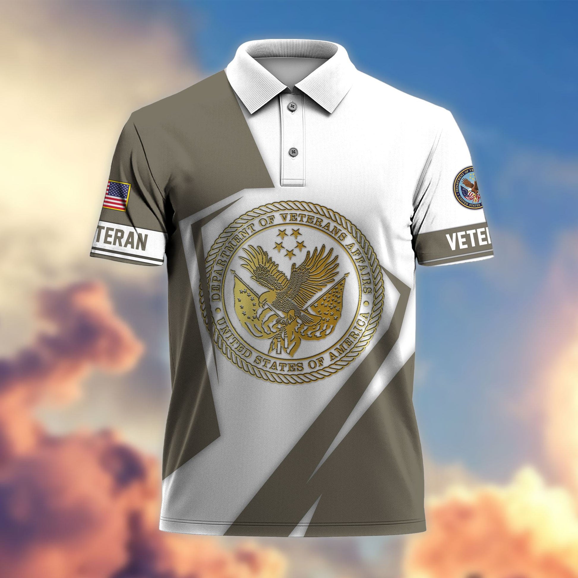 Premium US Veterans Polo Shirt, Gifts For Veterans Day APHN140812