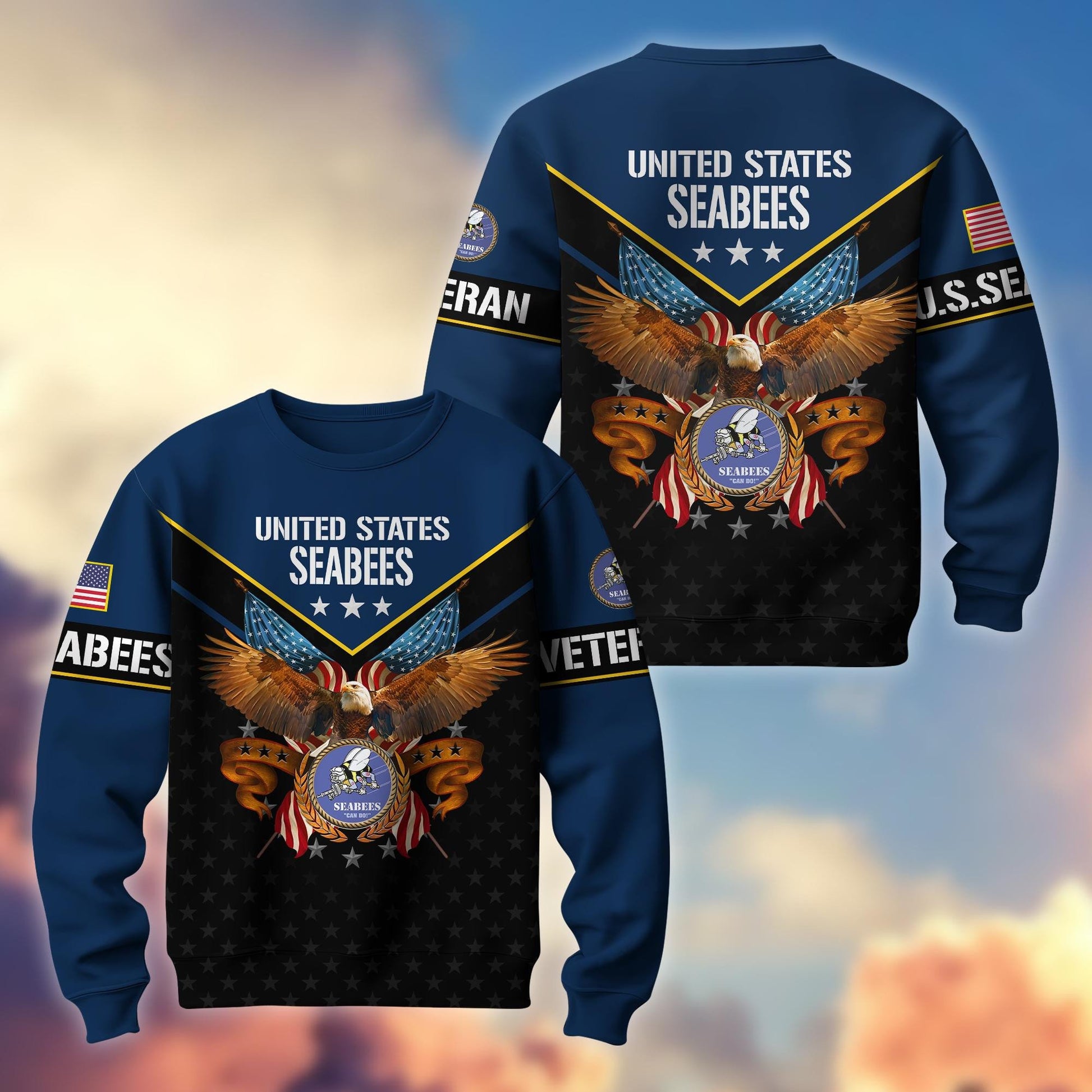 Premium American Pride US Veterans Sweatshirt APVC230101