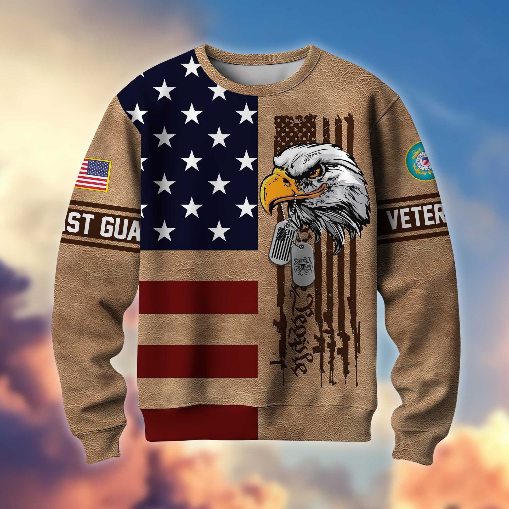 Premium US Veterans Sweatshirt BPVC040902, Gifts For US Veterans, Gifts For Veterans Day