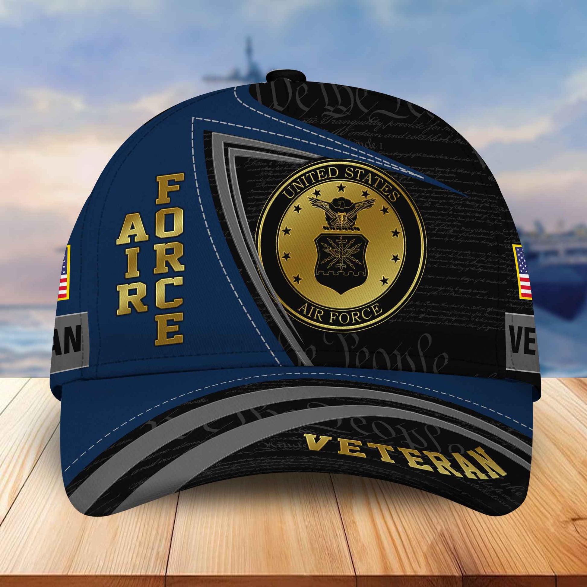 Premium US Veterans Cap BPVC100902, Gifts For Dad, Gifts For Husband, Gifts For Veterans Day