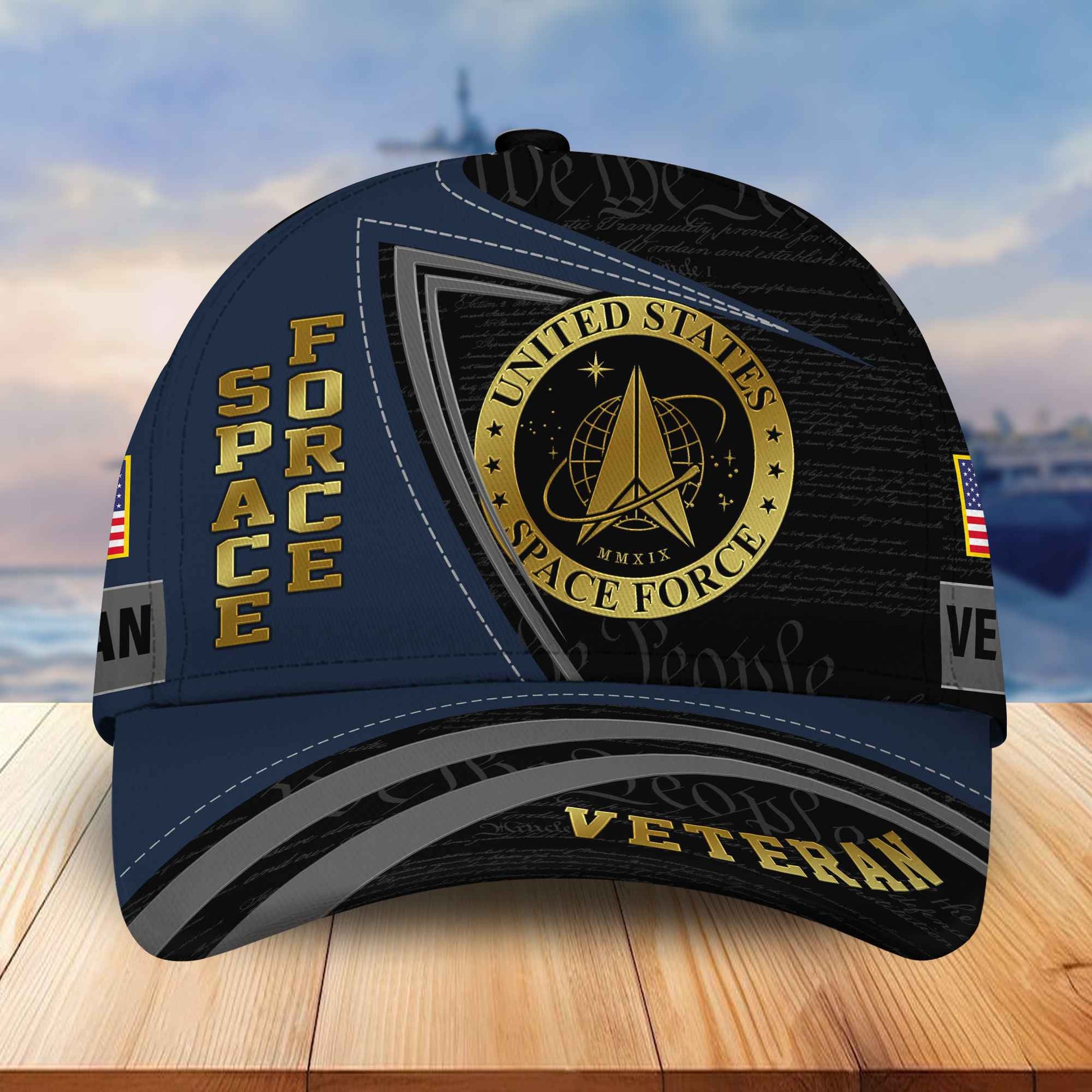 Premium US Veterans Cap BPVC100902, Gifts For Dad, Gifts For Husband, Gifts For Veterans Day