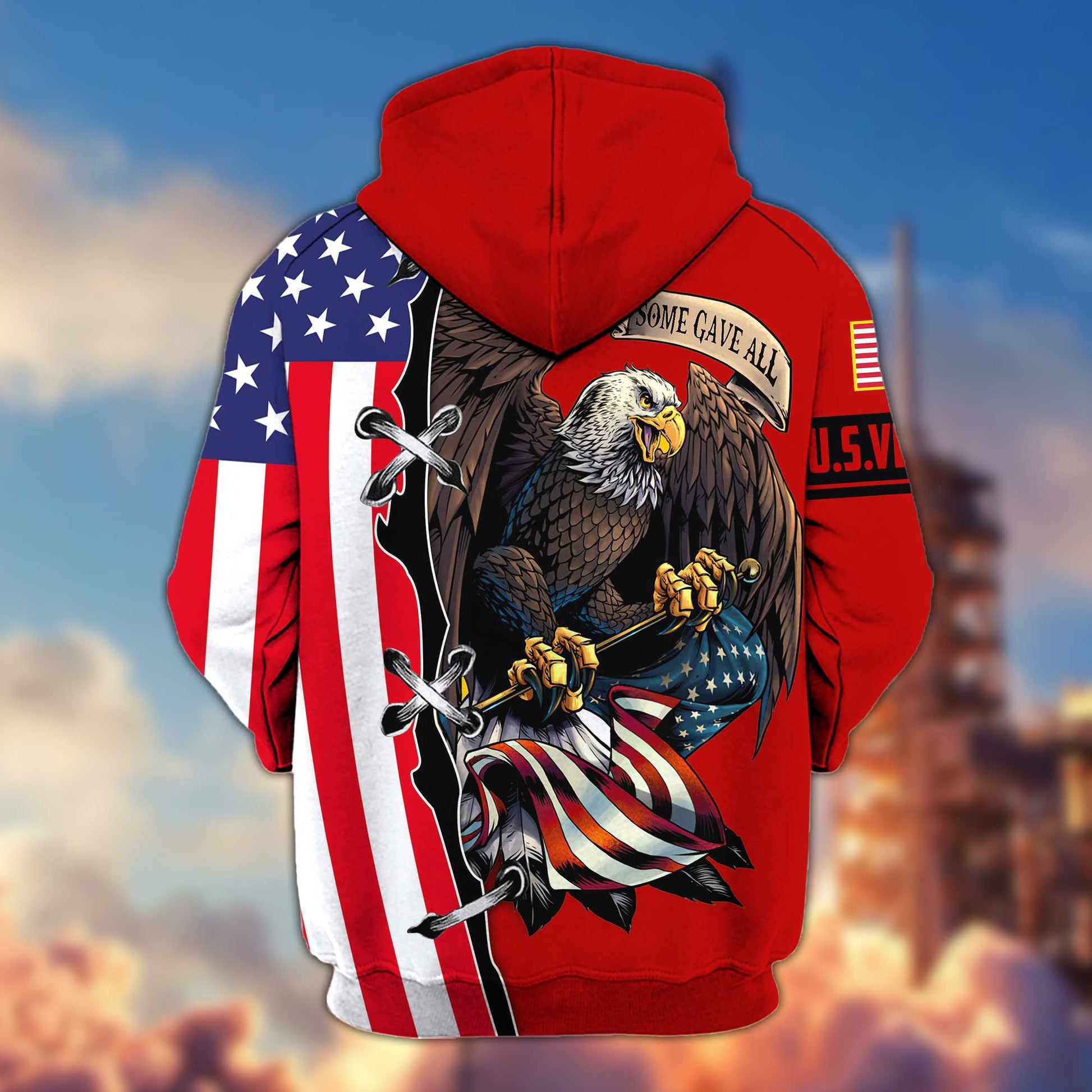 Premium US Veteran Zip Hoodie VPVC604807, Gifts For US Veteran