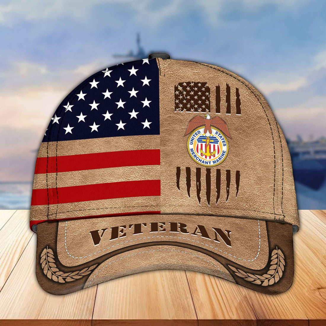 Premium US Merchant Marine Veteran Cap BPVC211012