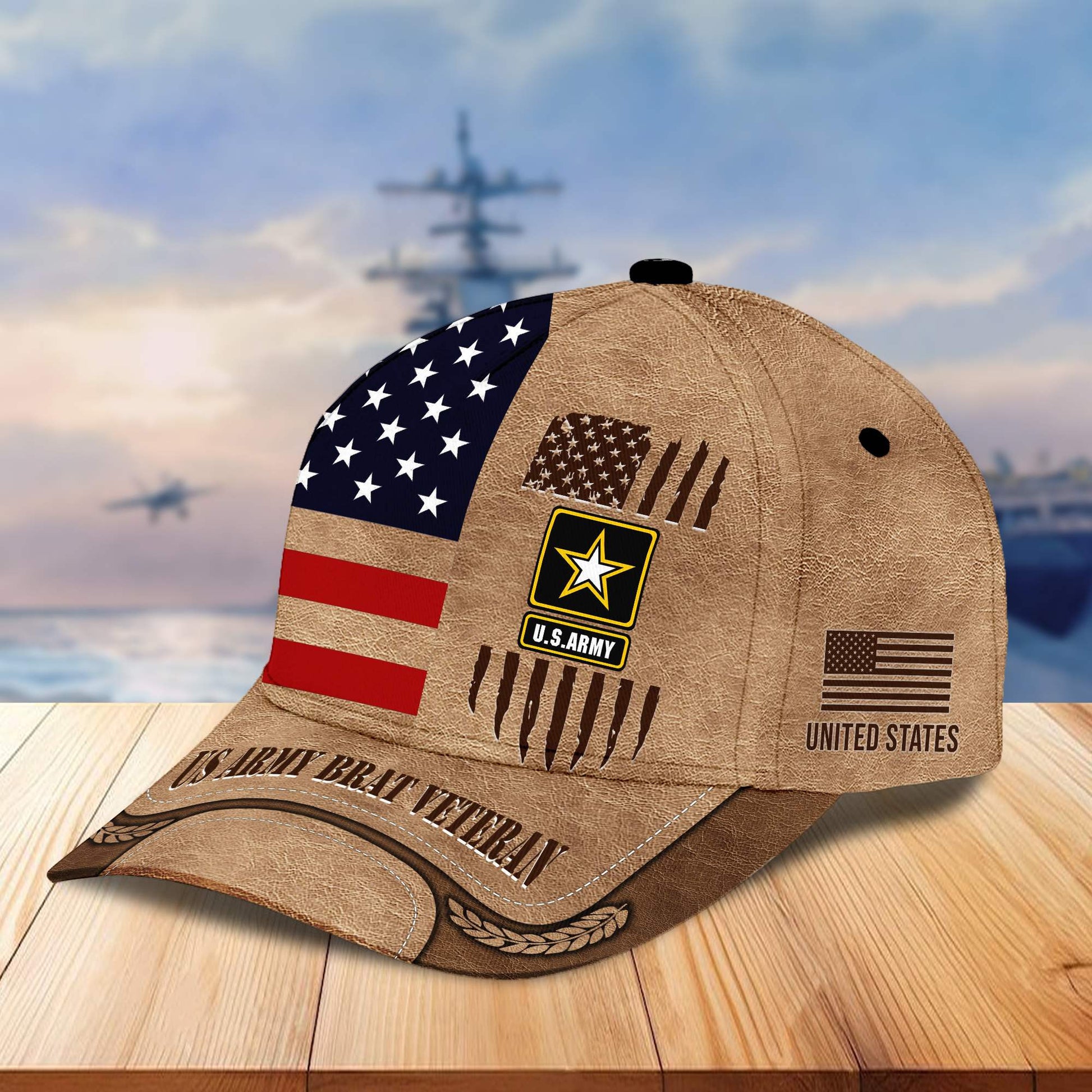 Premium US Army Brat Cap BPVC141113