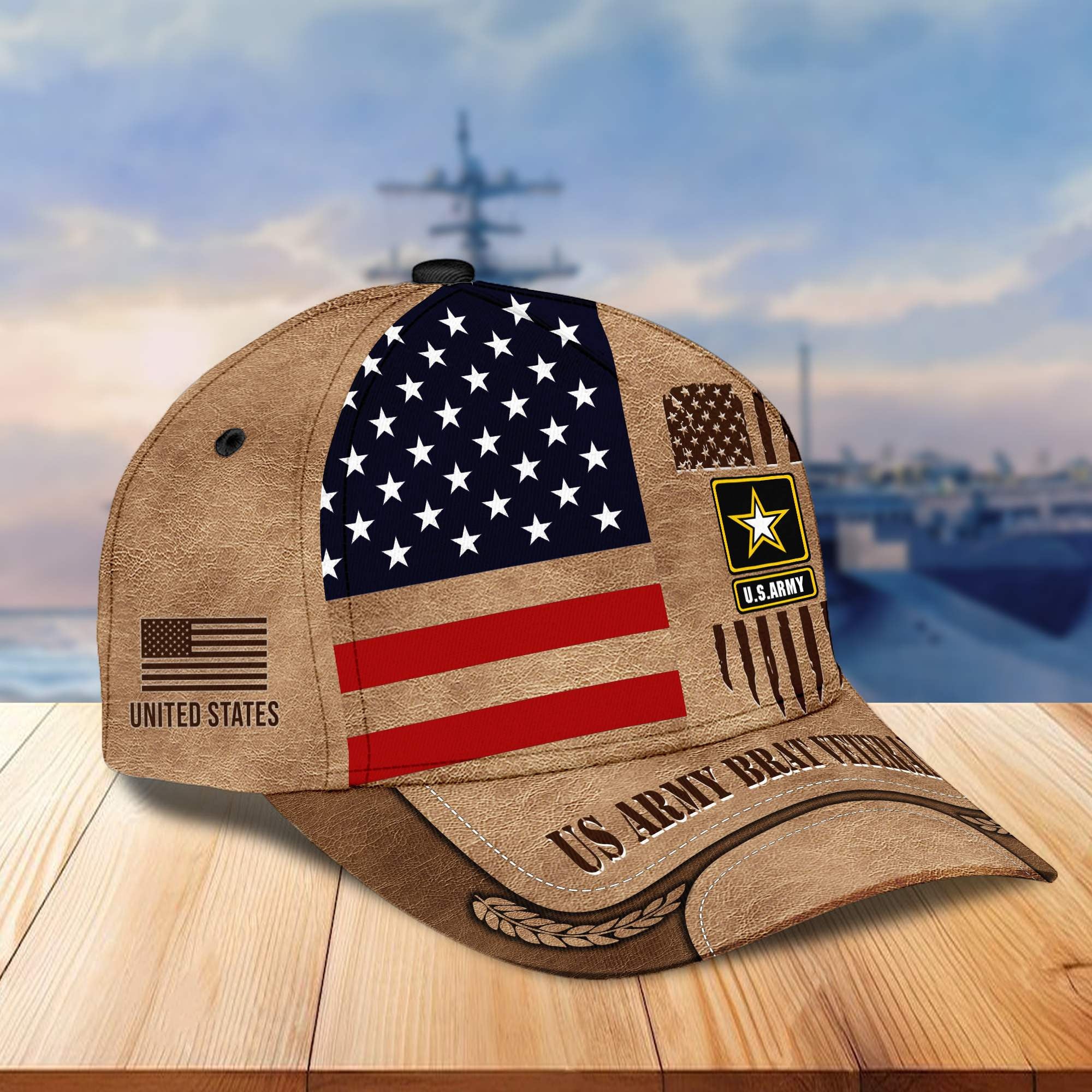 Premium US Army Brat Cap BPVC141113