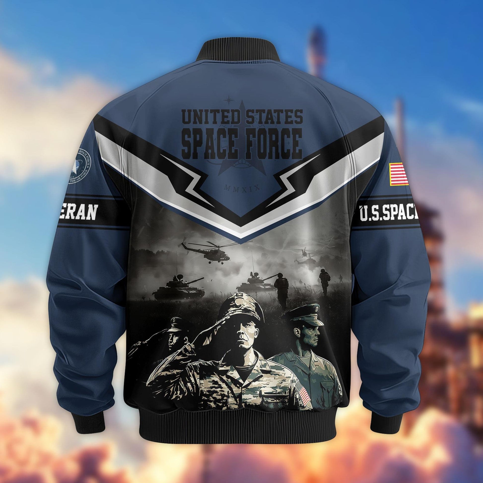 Premium Honoring All Who Served US Veterans Bomber Jacket APHN071114, Gifts For US Veterans