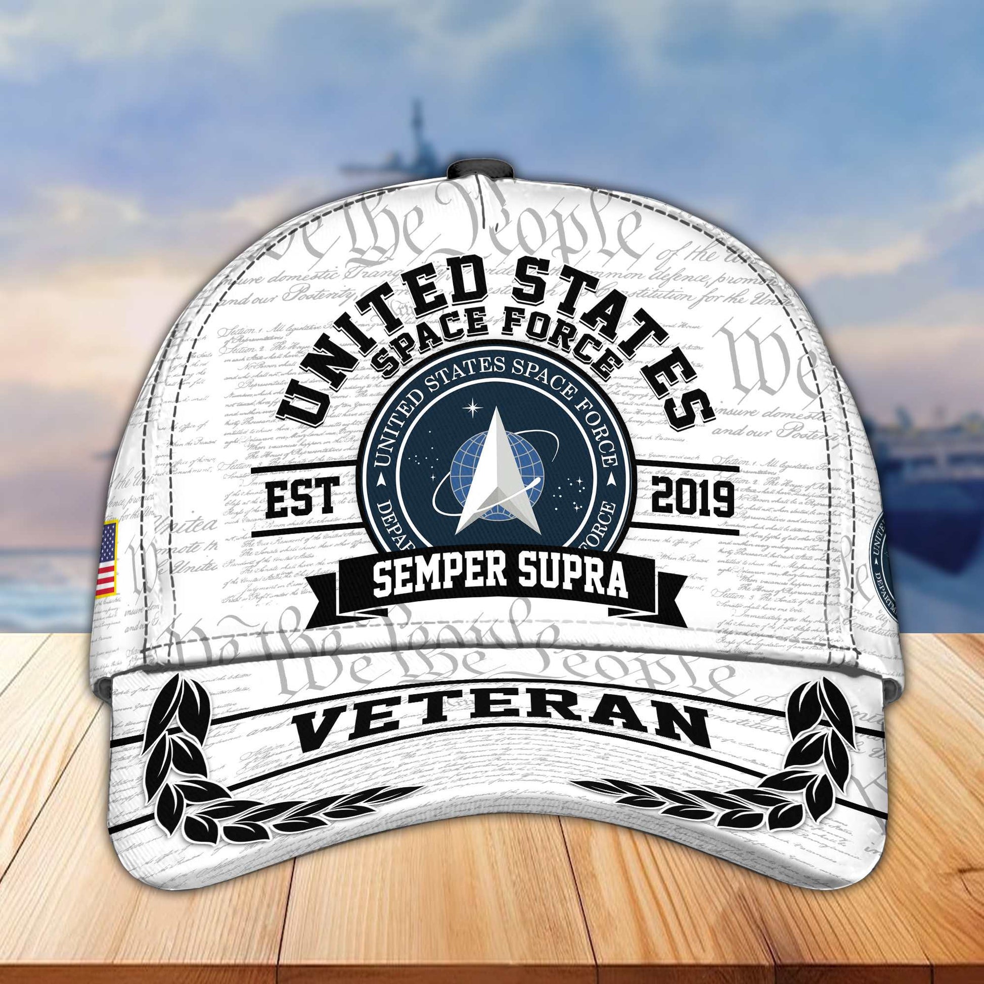 Premium US Veterans Cap BPVC120101, Gifts For US Veterans Gifts On Father's Day, Armed Force Day, Independence Day, Veterans Day.