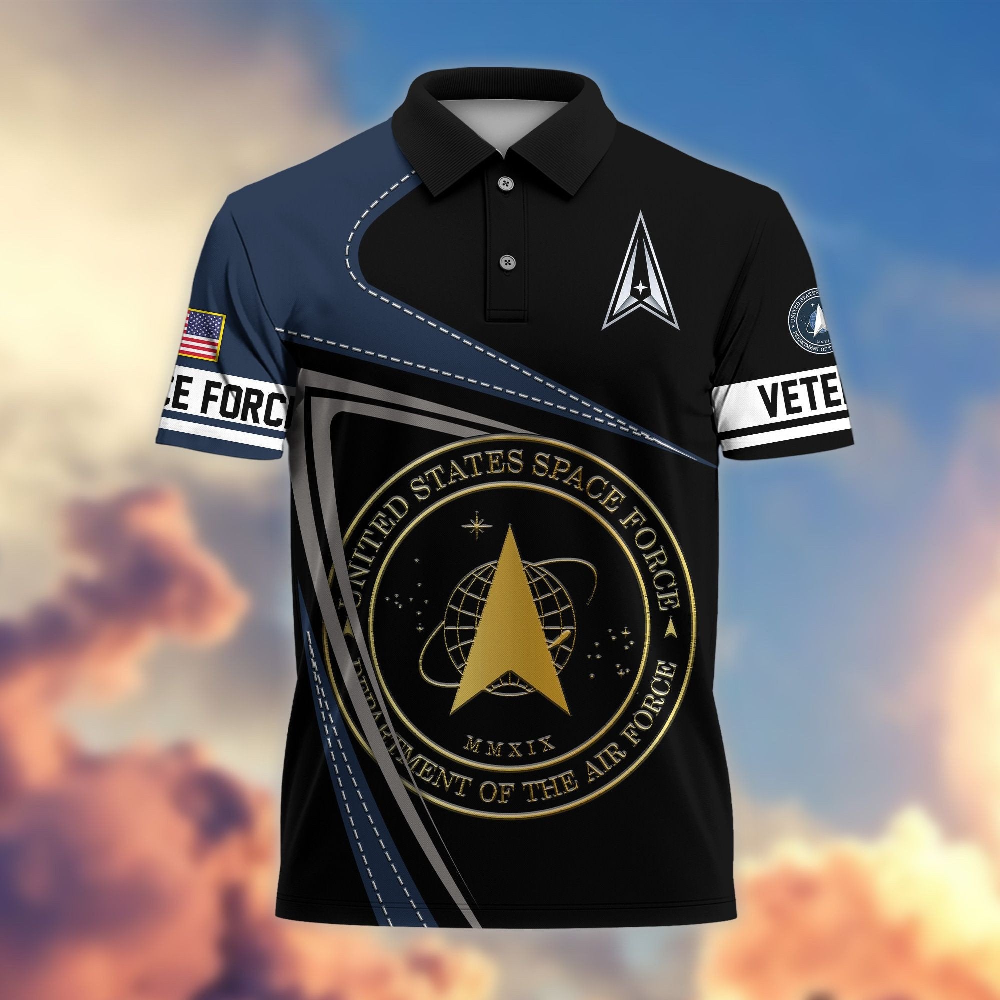 Premium US Veterans Polo Shirt BPHN230113, Gifts For US Veterans, Gifts On Father's Day, Independence Day, Veterans Day.