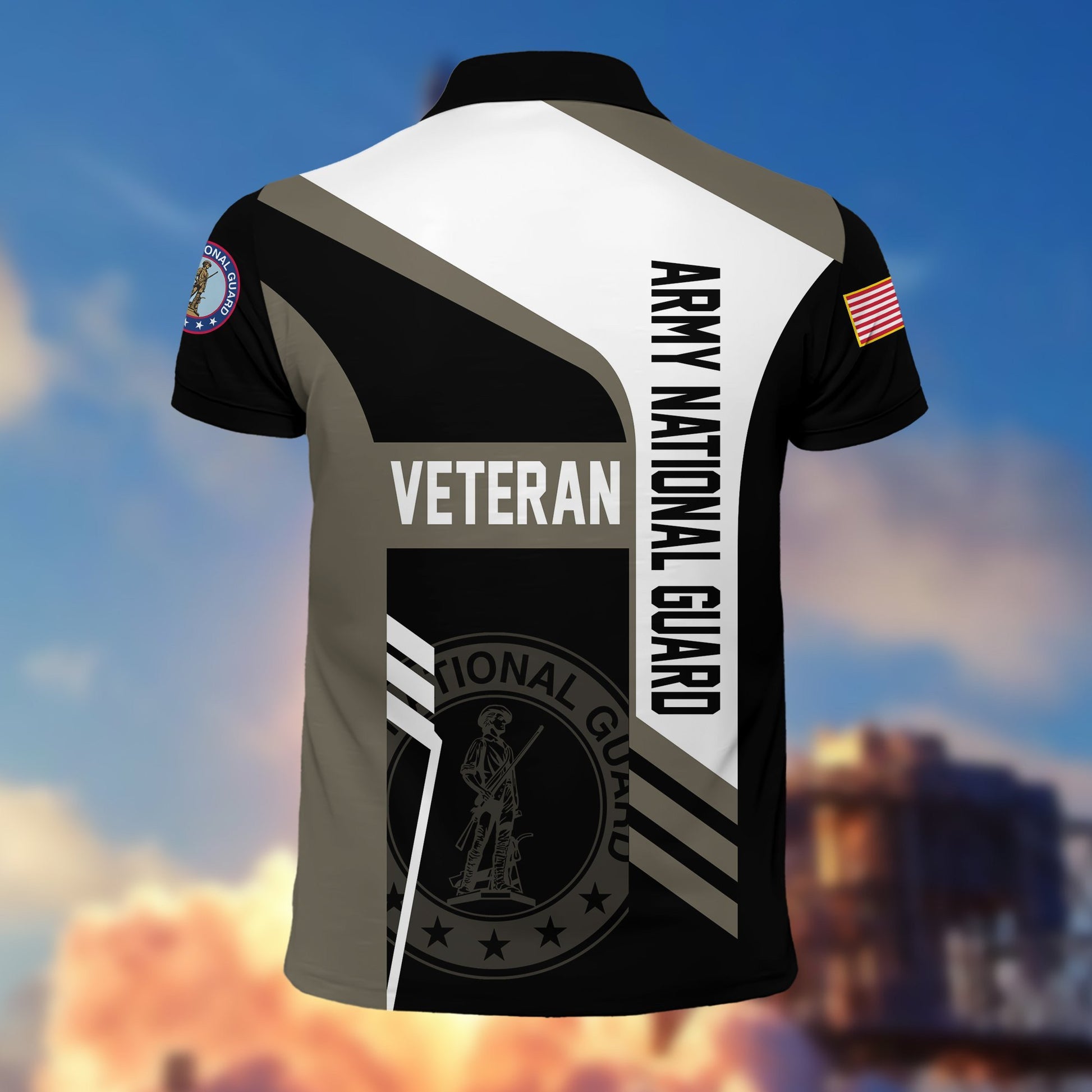 Premium US Veterans Polo Shirt BPVC050201, Gifts For Dad, For Husband, Gifts For US Veterans, Gifts On Father's Day, Independence Day, Veterans Day.