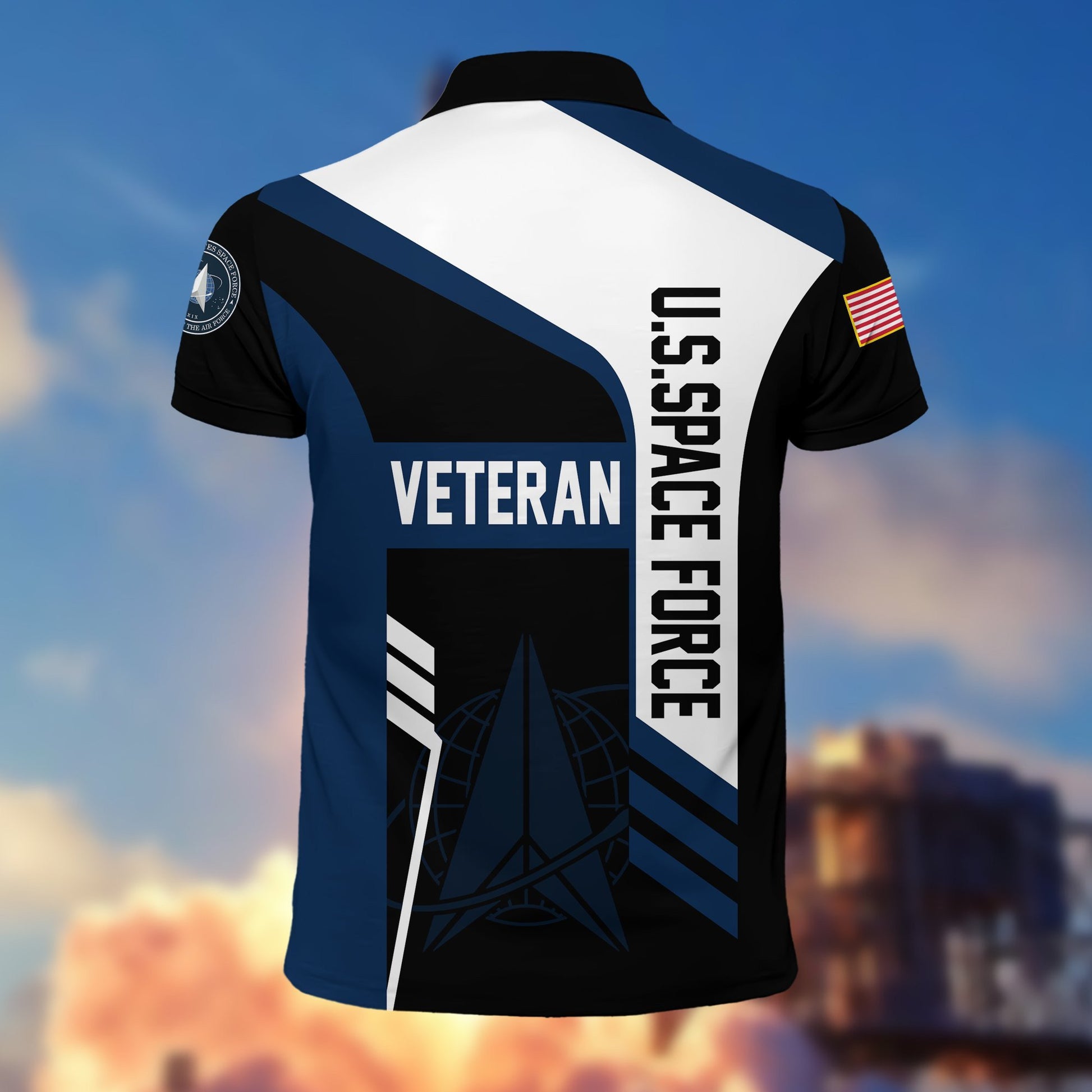 Premium US Veterans Polo Shirt BPVC050201, Gifts For Dad, For Husband, Gifts For US Veterans, Gifts On Father's Day, Independence Day, Veterans Day.