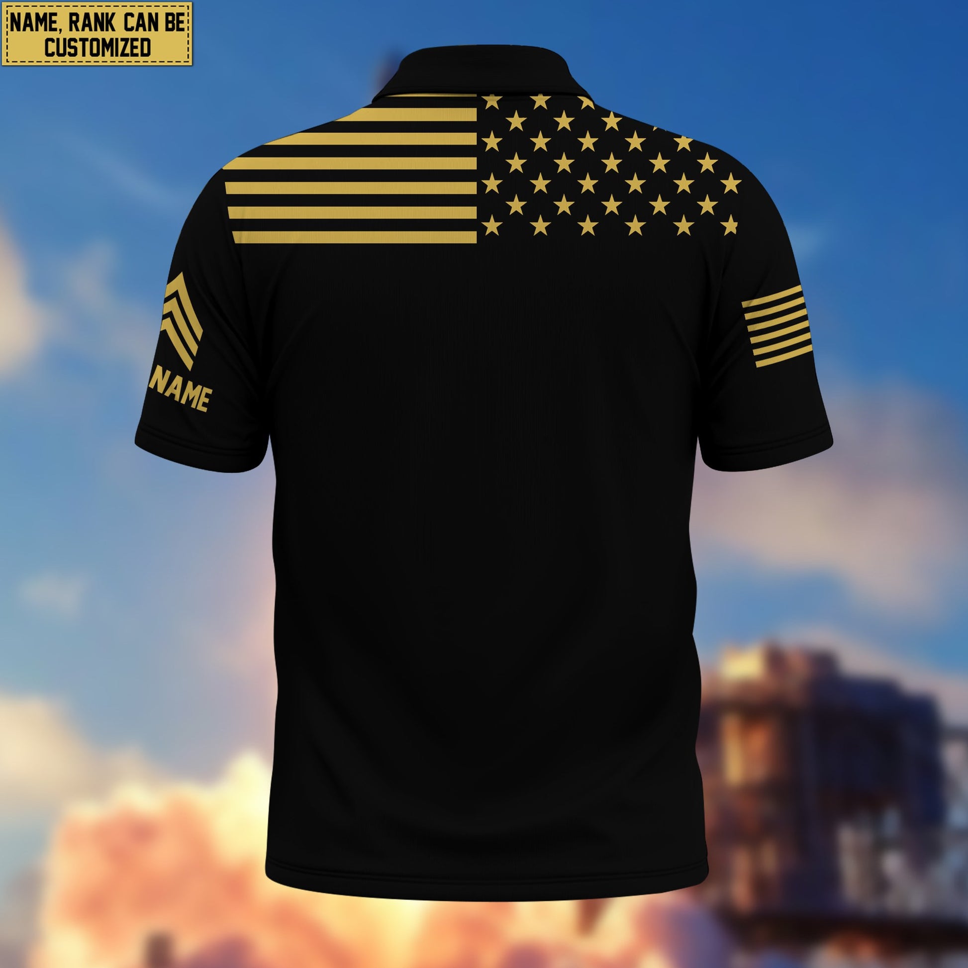 Premium Custom Army National Guard Veteran Polo Shirt VPVC205708, Gifts for Army National Guard Veteran, Gifts For Dad, Gifts On Father's Day, Independence Day, Veterans Day.